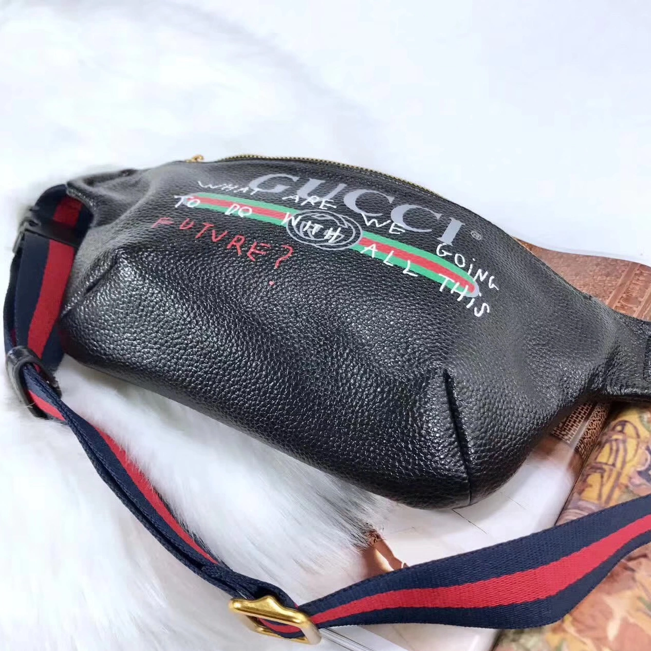 Durable 6182 Gucci AAA Quality Waist Bags