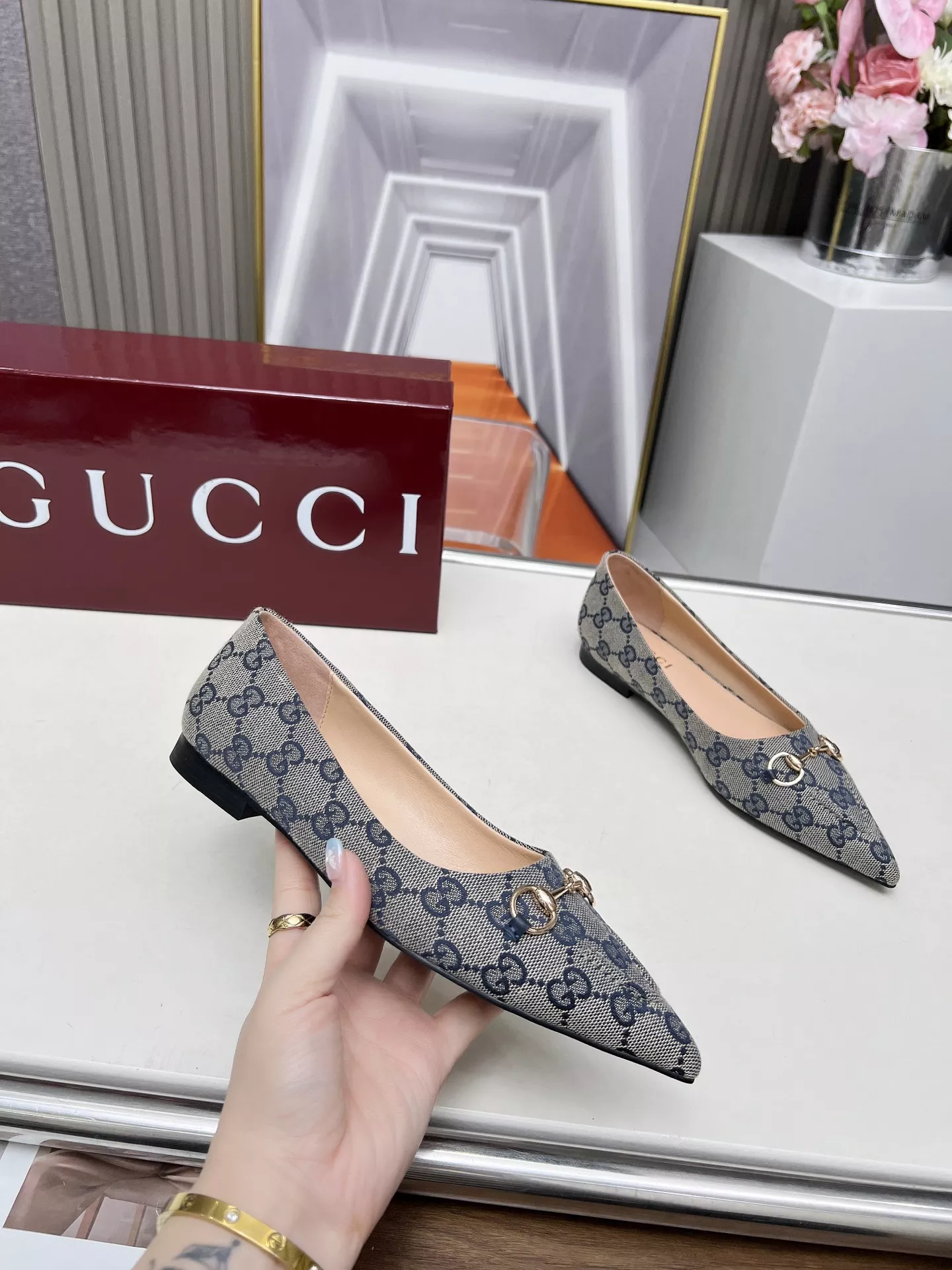 Durable 6240 Gucci Flat Shoes For Women