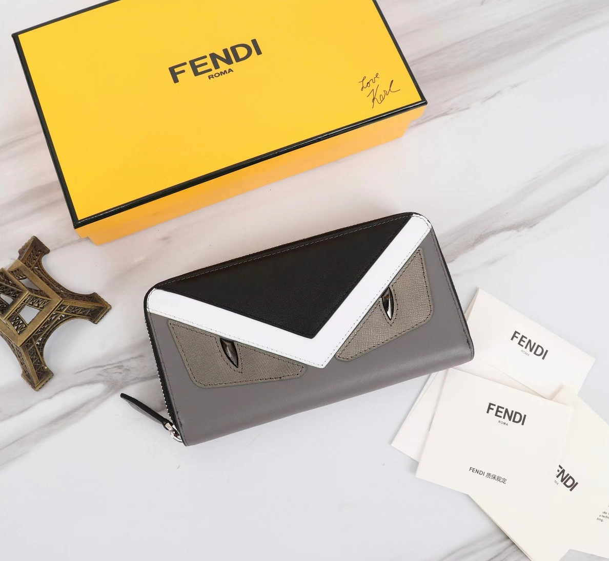 Durable 6286 Fendi AAA Man Wallets