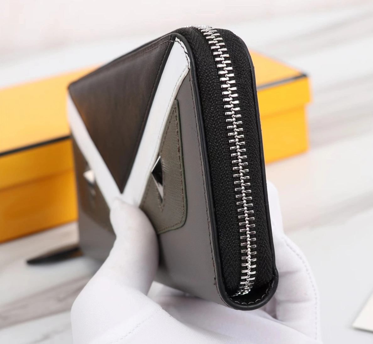 Durable 6286 Fendi AAA Man Wallets