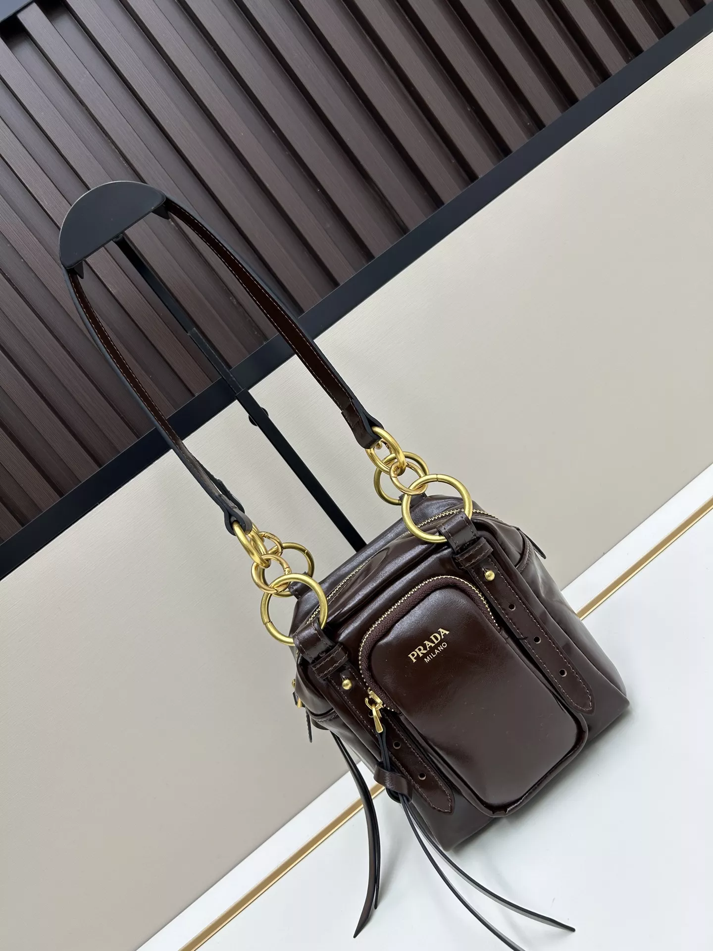 Durable 6470 Prada AAA Quality Shoulder Bags For Women