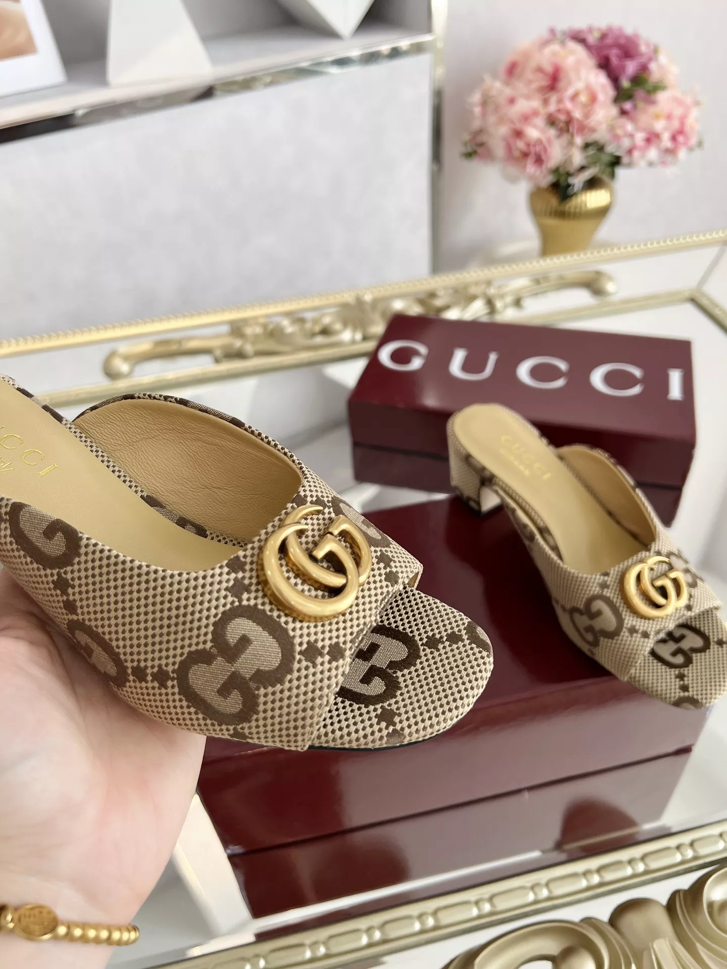 Durable 6533 Gucci Slippers For Women