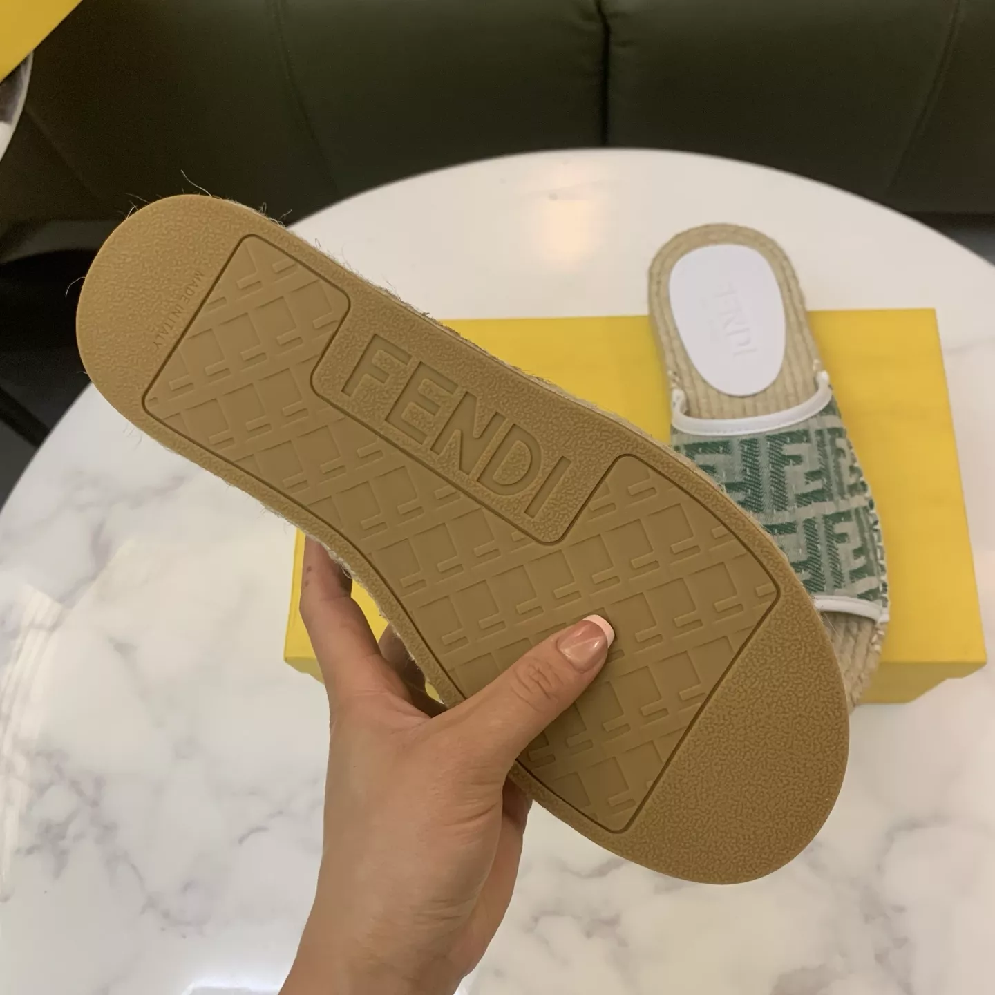 Durable 6588 Fendi Slippers For Men