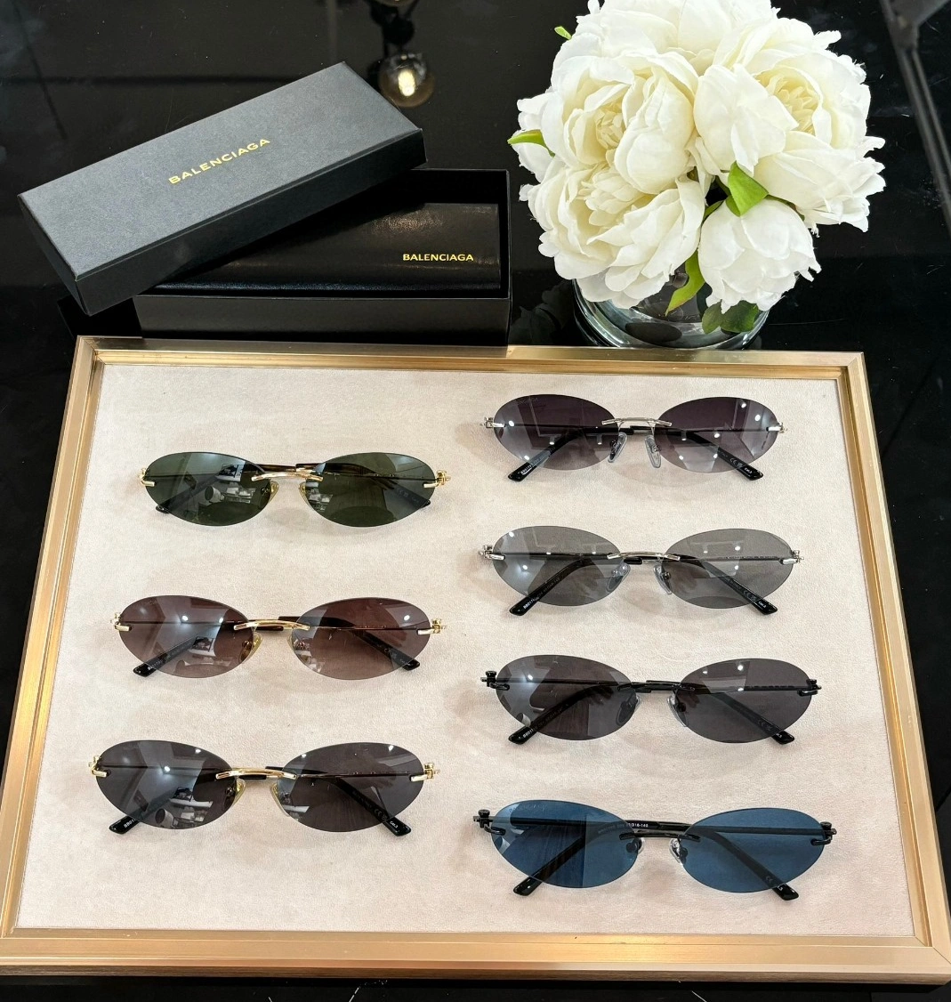 Durable 6708 Balenciaga AAA Quality Sunglasses