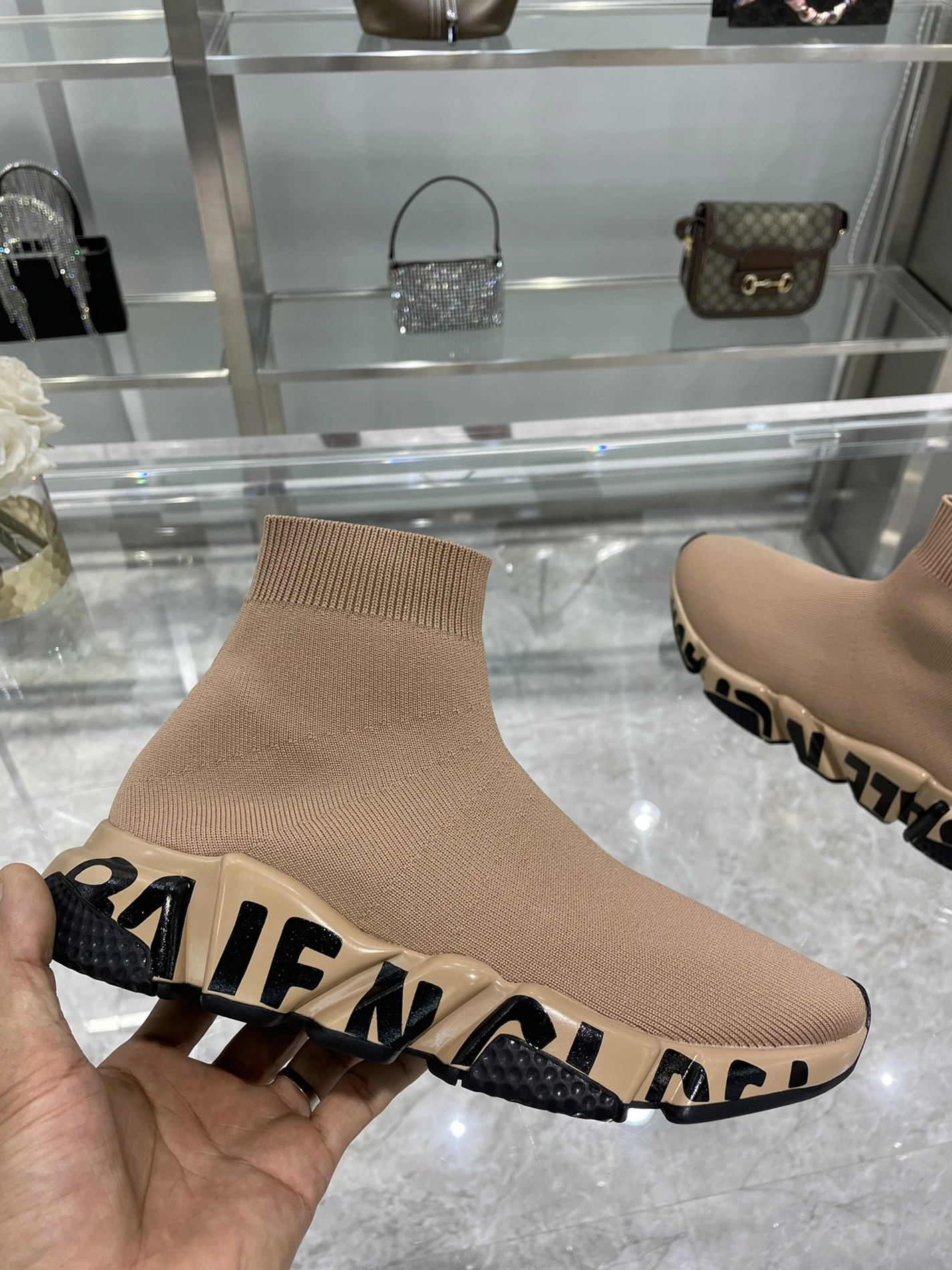 Durable 6803 Balenciaga Boots For Men