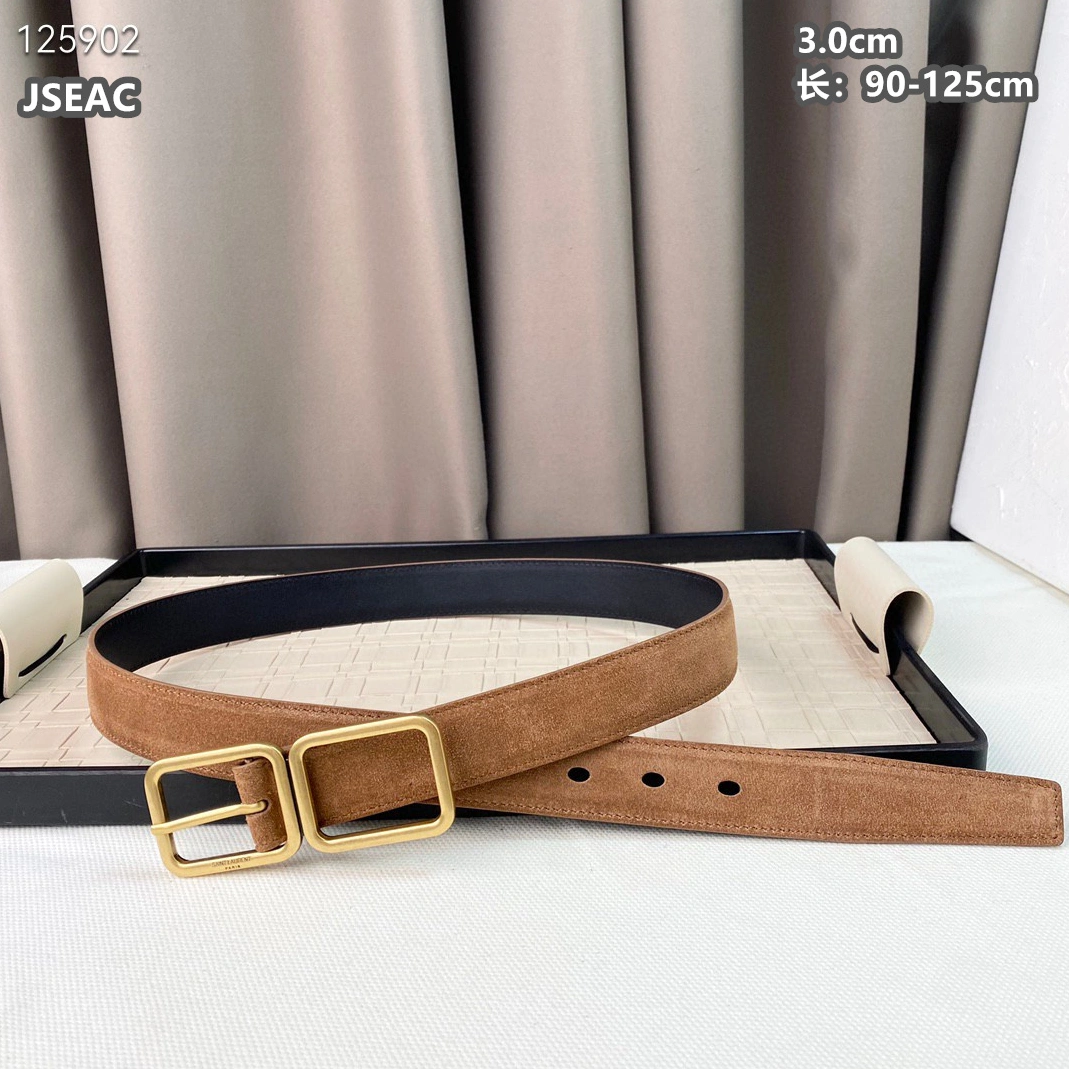 Durable 6876 Yves Saint Laurent AAA Quality Belts For Unisex