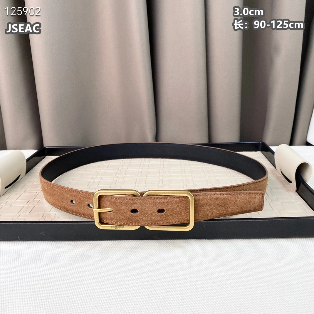 Durable 6876 Yves Saint Laurent AAA Quality Belts For Unisex