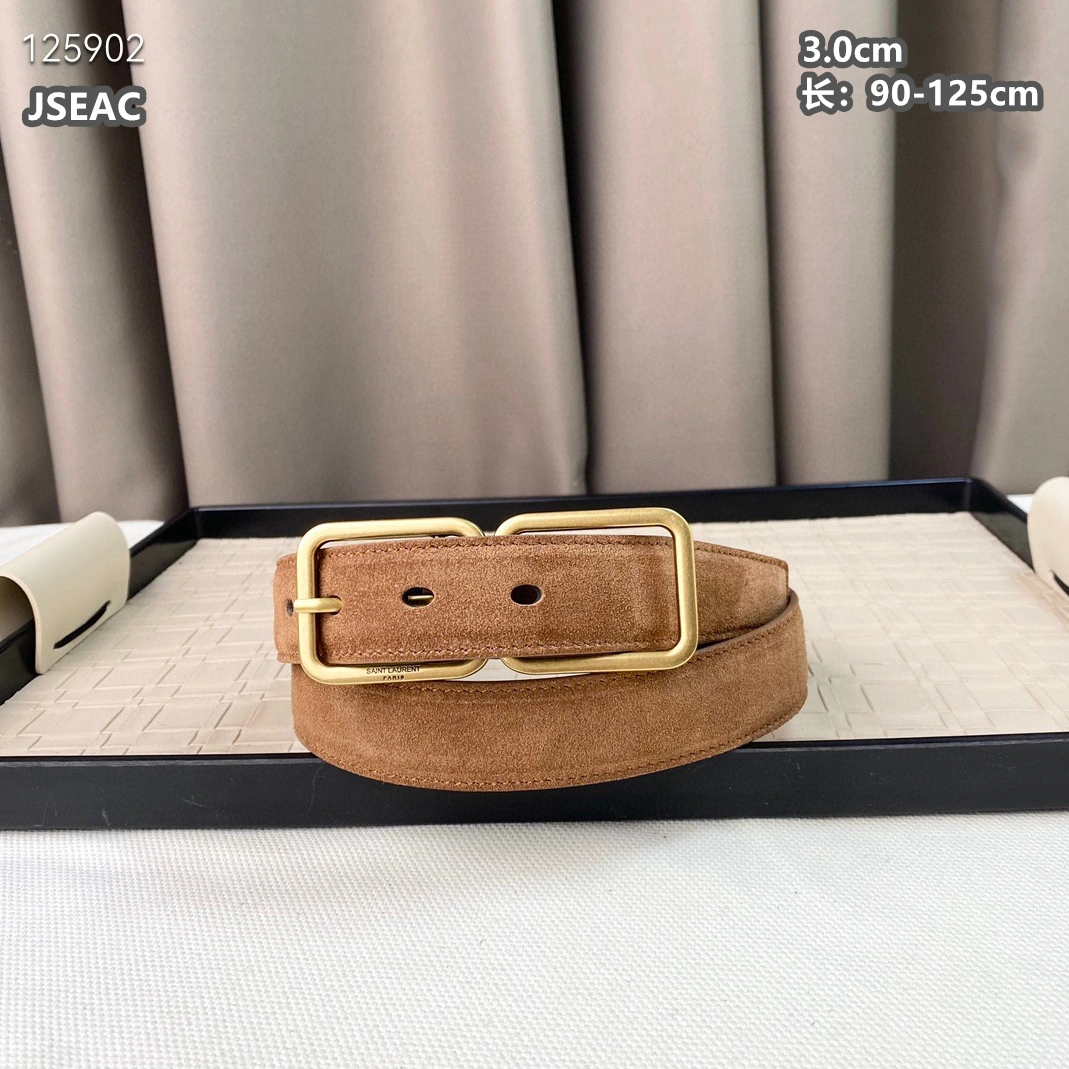 Durable 6876 Yves Saint Laurent AAA Quality Belts For Unisex