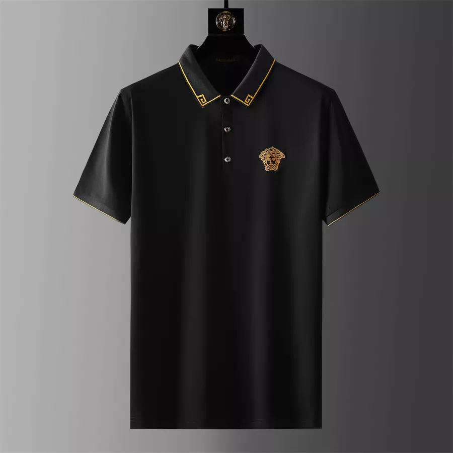 Durable 6987 Versace Tracksuits Short Sleeved For Men