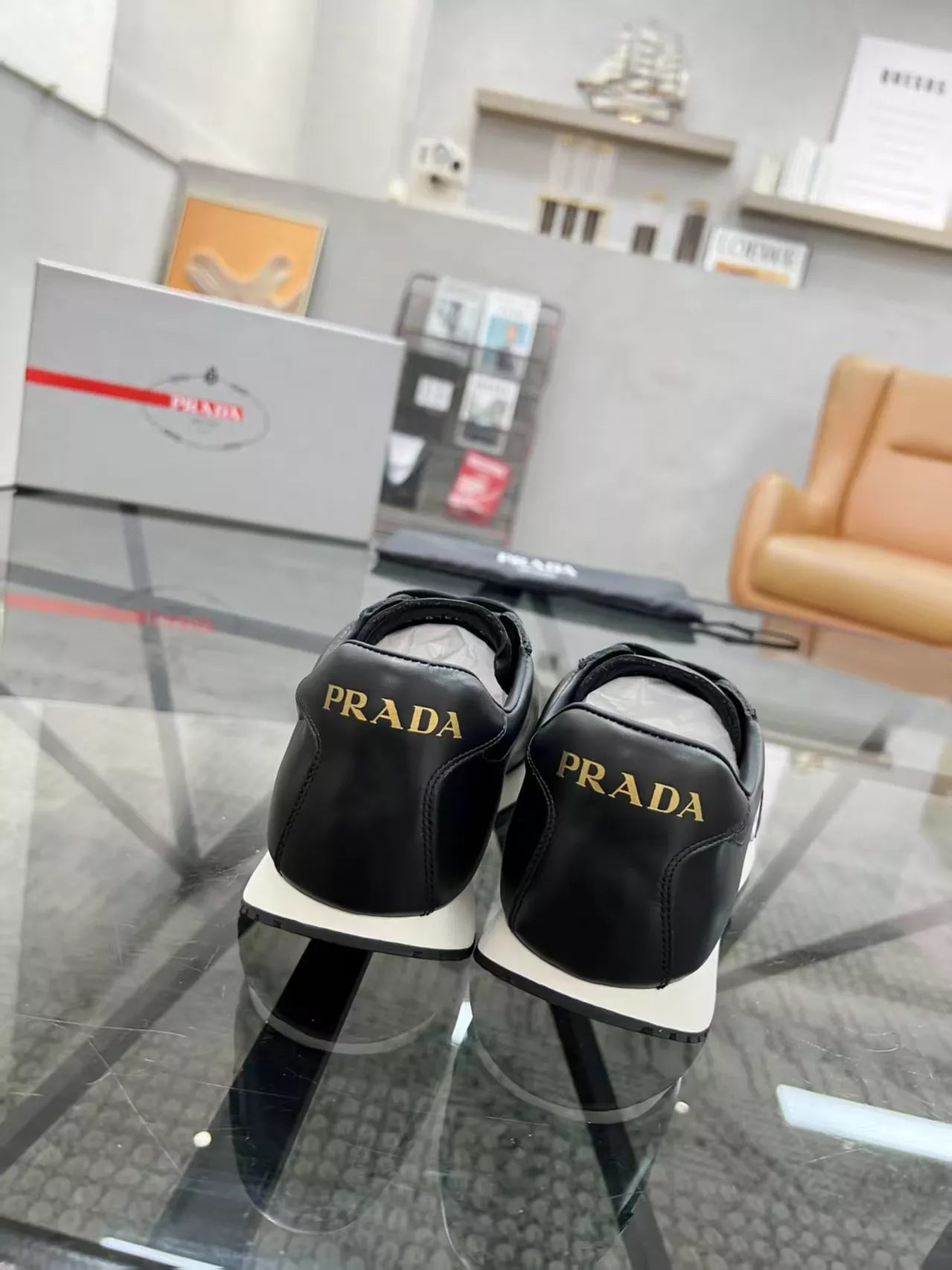 Durable 7027 Prada Casual Shoes For Men