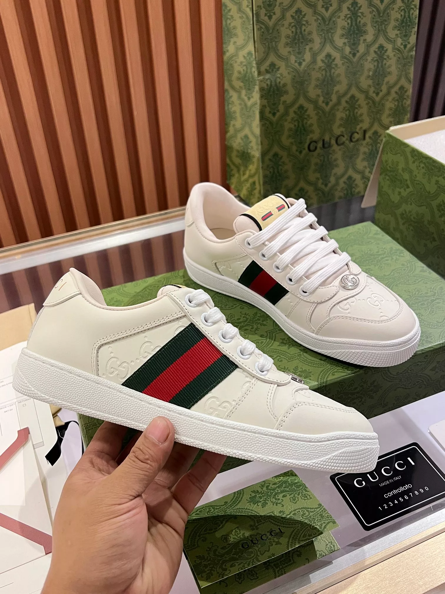 Durable 7116 Gucci Casual Shoes For Men