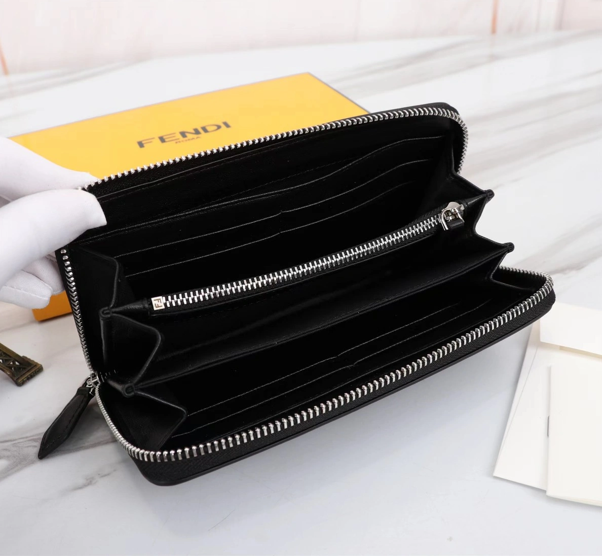 Durable 7126 Fendi AAA Man Wallets