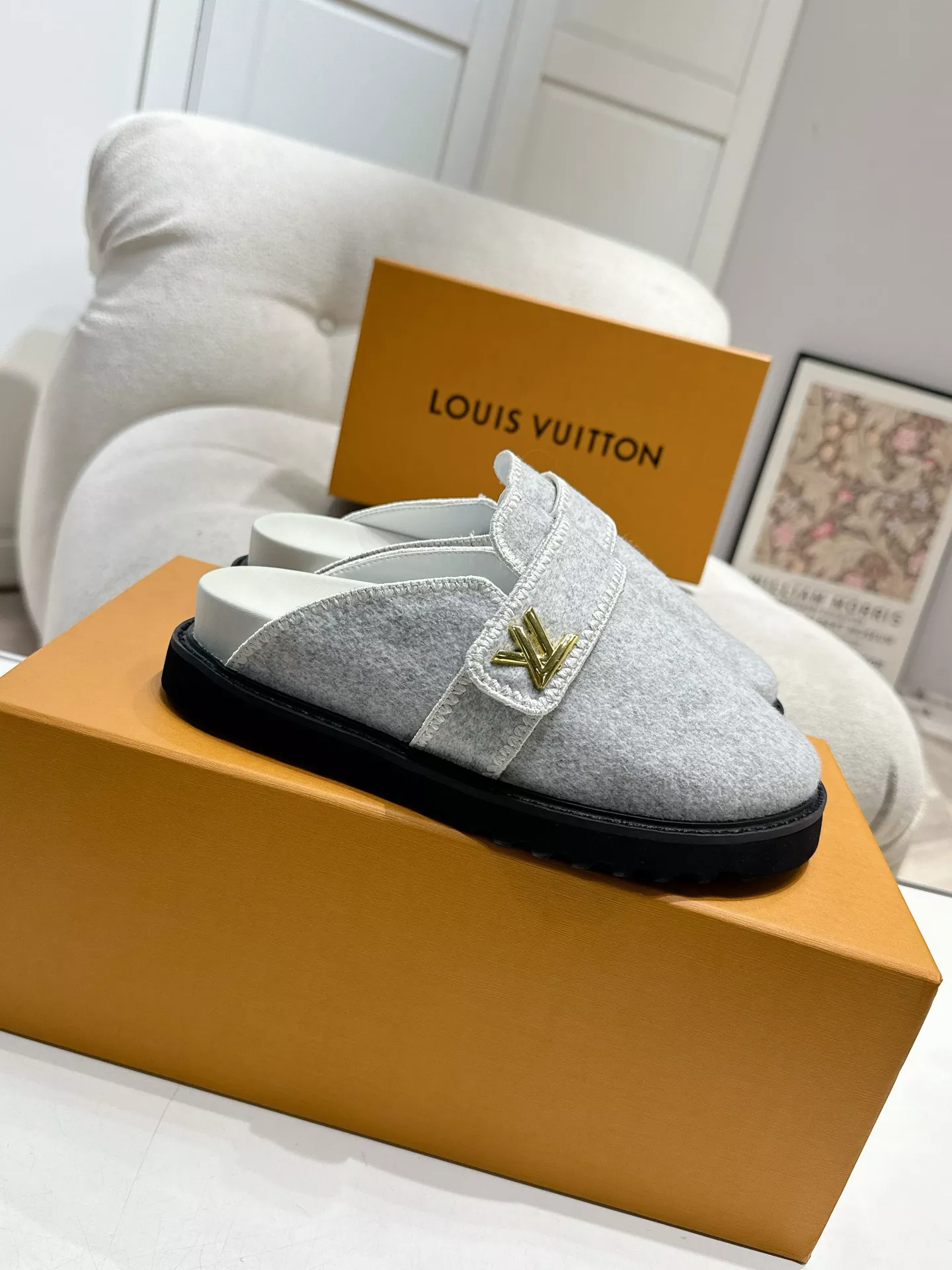 Durable 714 Louis Vuitton Slippers For Men