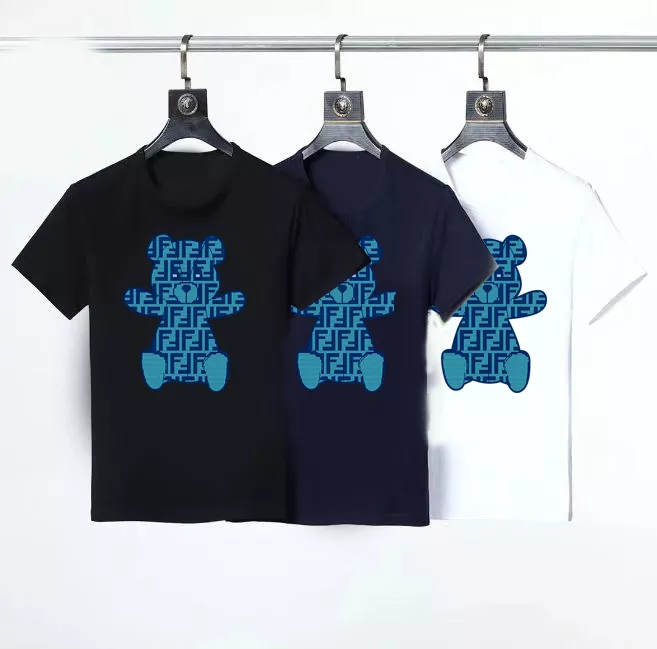 Durable 7219 Fendi T-Shirts Short Sleeved For Men