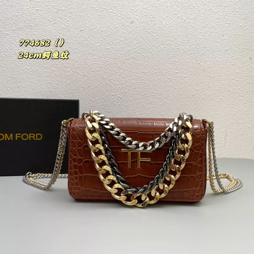 Durable 7267 Tom Ford AAA Quality Messenger Bags For Women