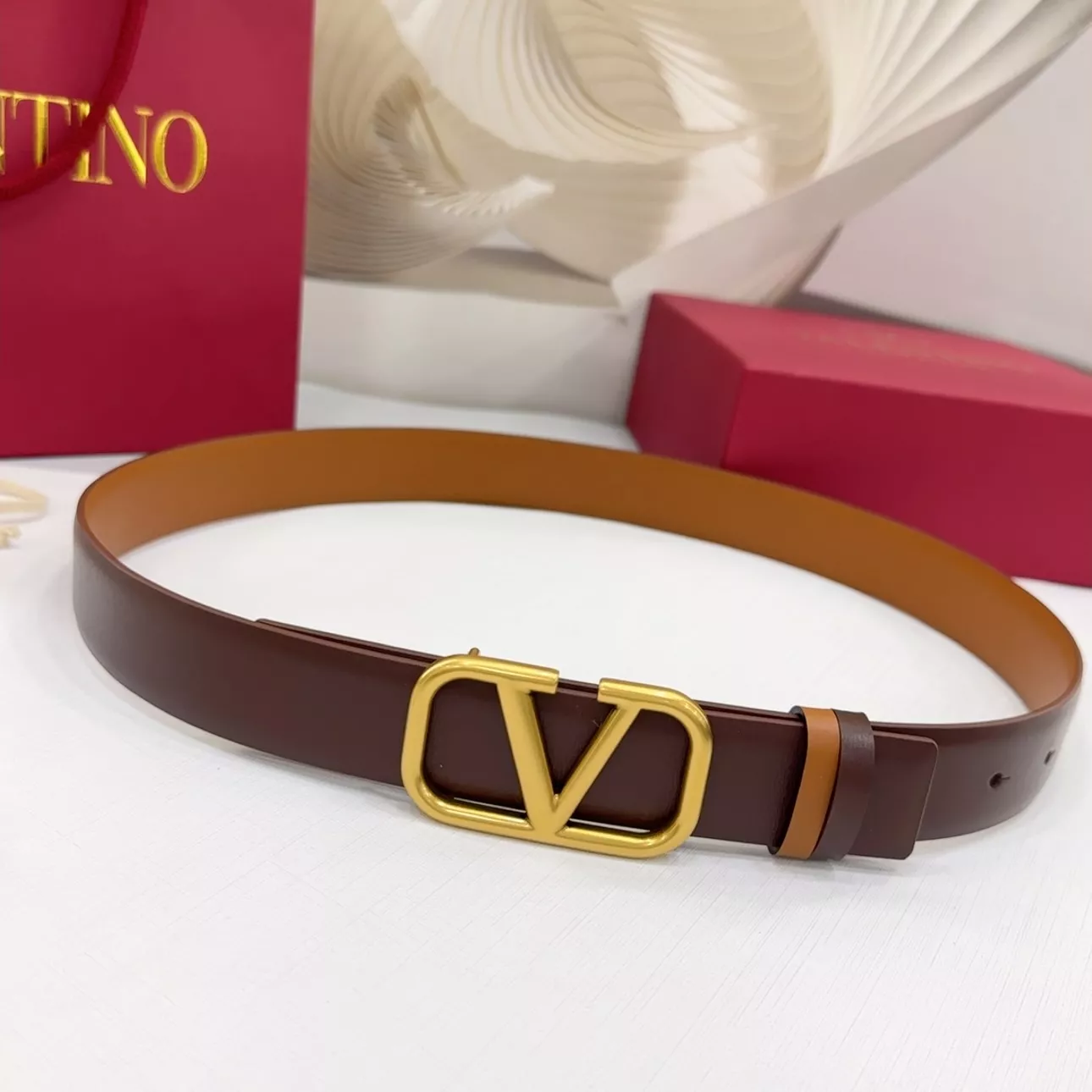 Durable 7277 Valentino AAA Quality Belts In 3.0cm For Women