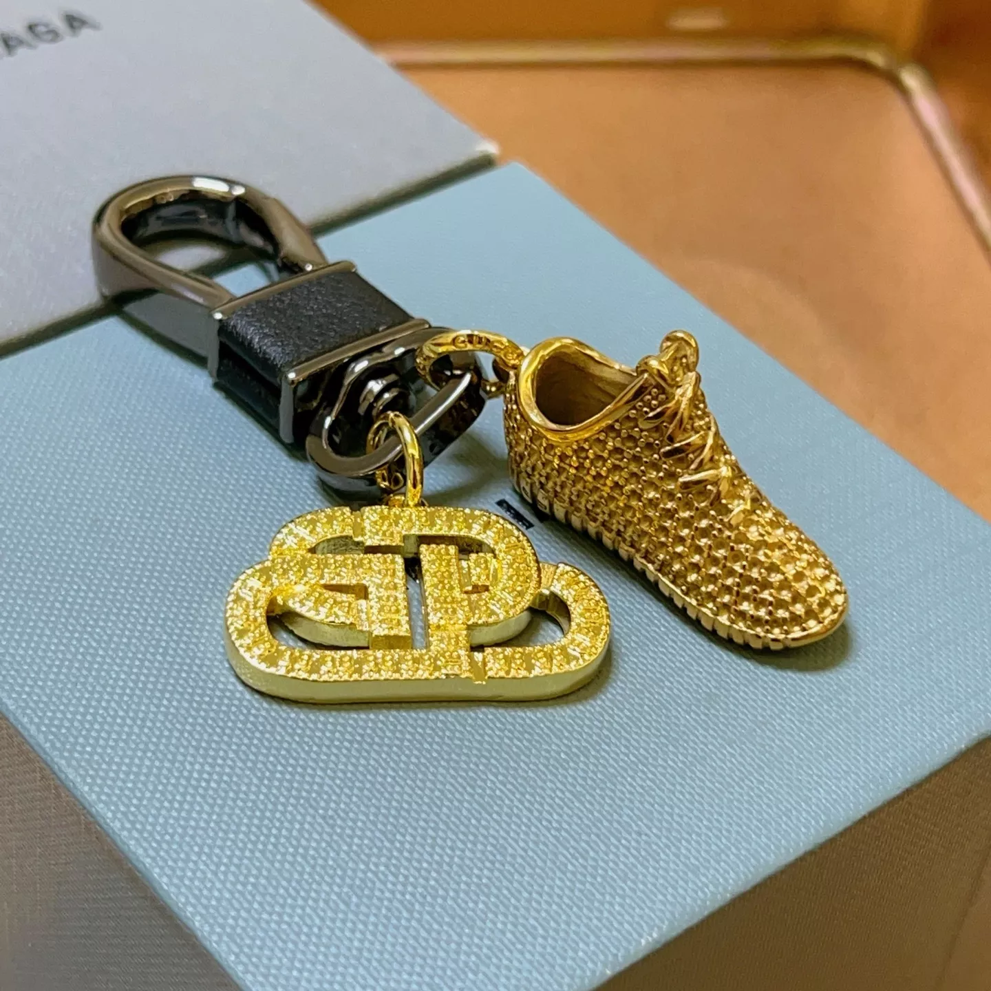 Durable 7297 Balenciaga Key Holder And Bag Buckle