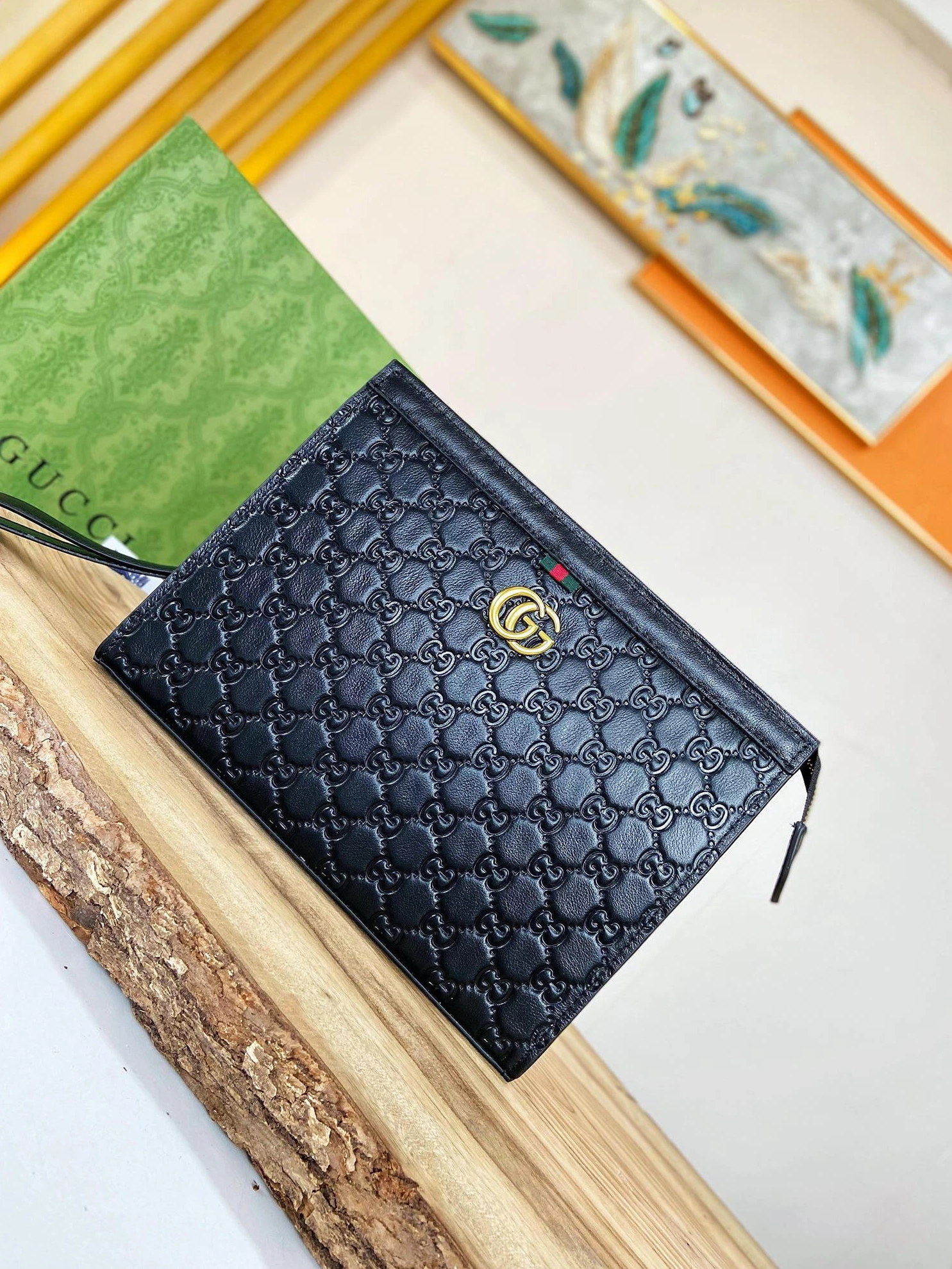 Durable 7329 Gucci AAA Man Wallets