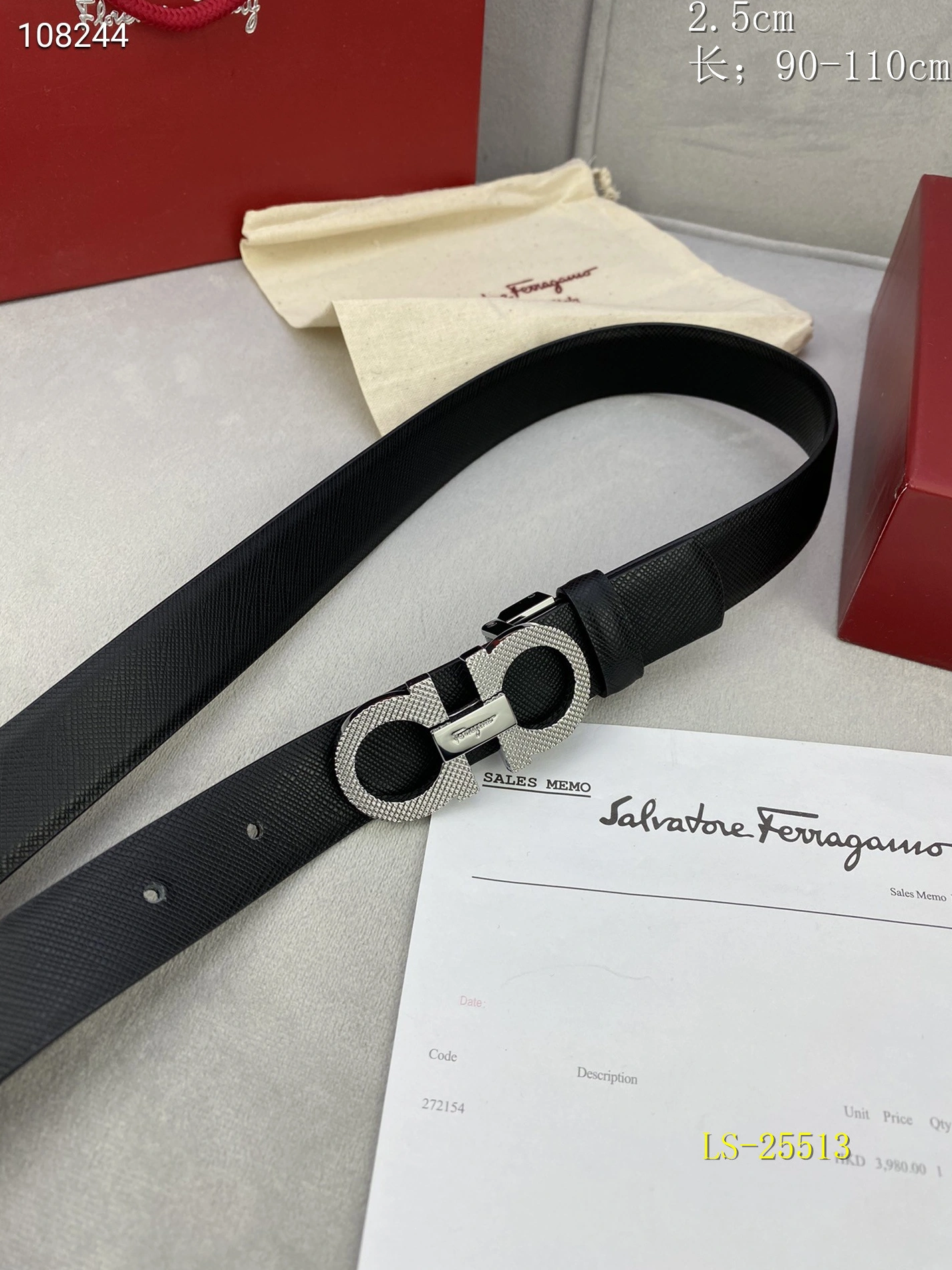 Durable 7336 Salvatore Ferragamo AAA  Belts