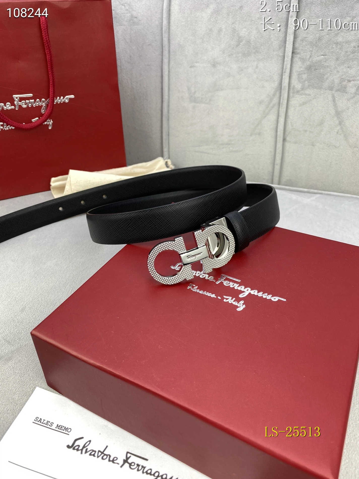 Durable 7336 Salvatore Ferragamo AAA  Belts
