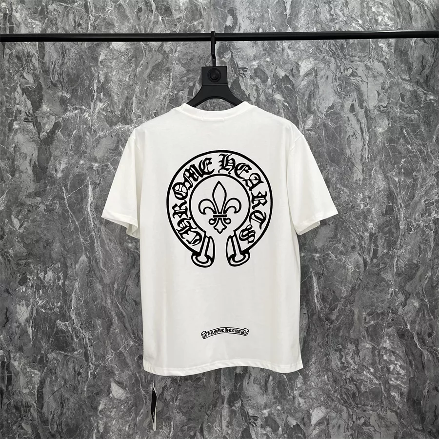 Durable 7349 Chrome Hearts T-Shirts Short Sleeved For Unisex