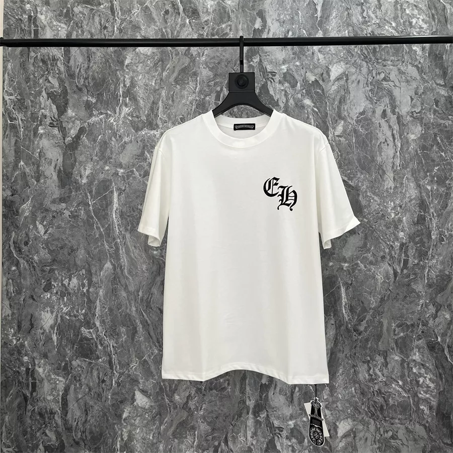 Durable 7349 Chrome Hearts T-Shirts Short Sleeved For Unisex