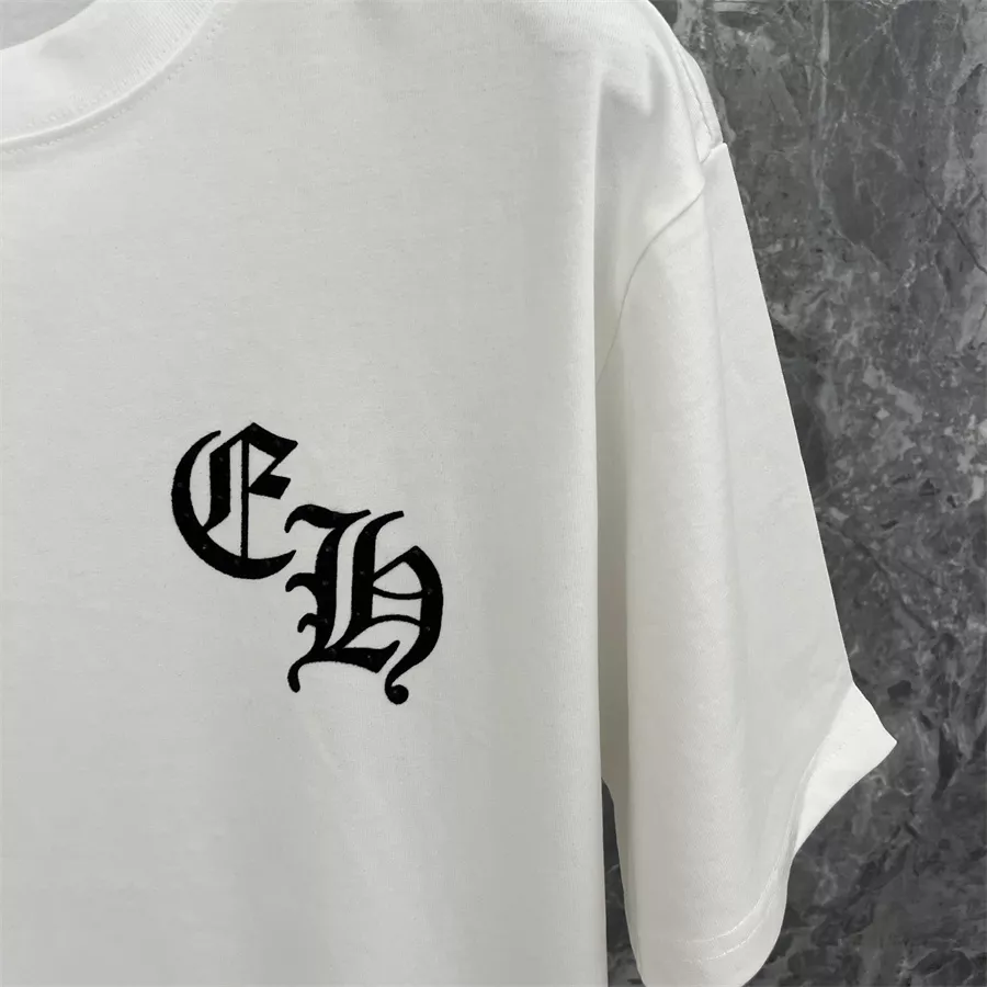 Durable 7349 Chrome Hearts T-Shirts Short Sleeved For Unisex