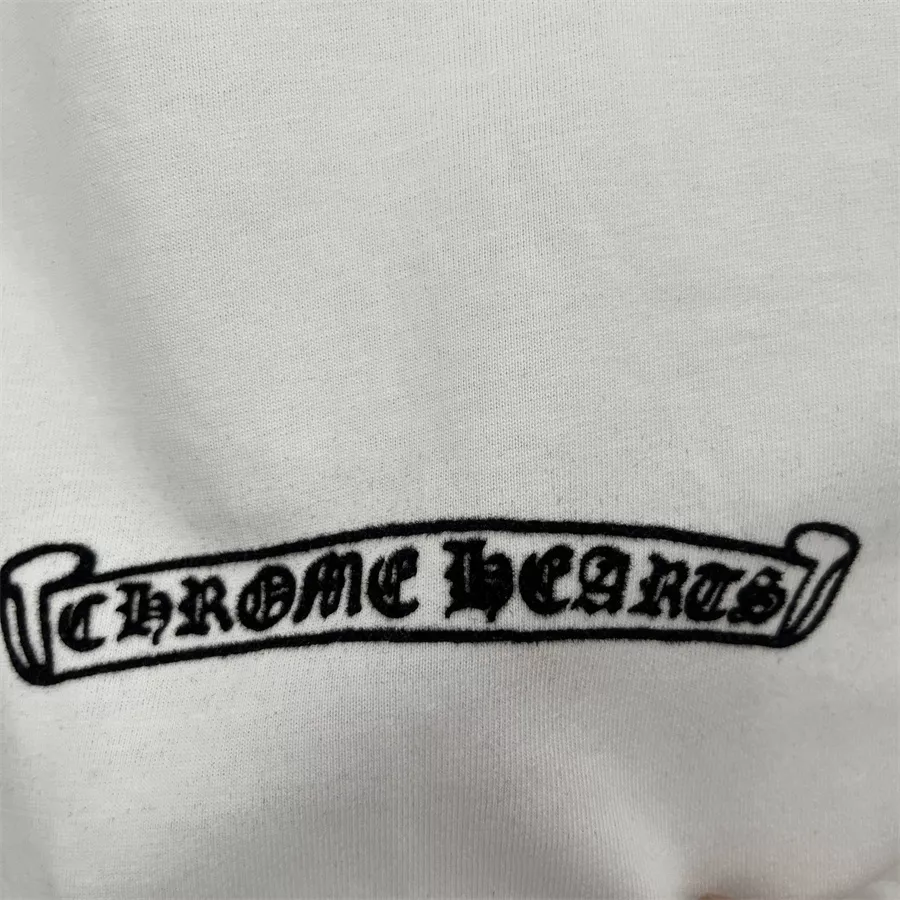 Durable 7349 Chrome Hearts T-Shirts Short Sleeved For Unisex