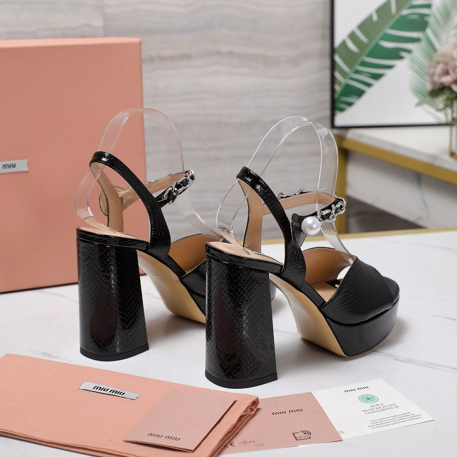 Durable 7356 MIU MIU Sandal For Women