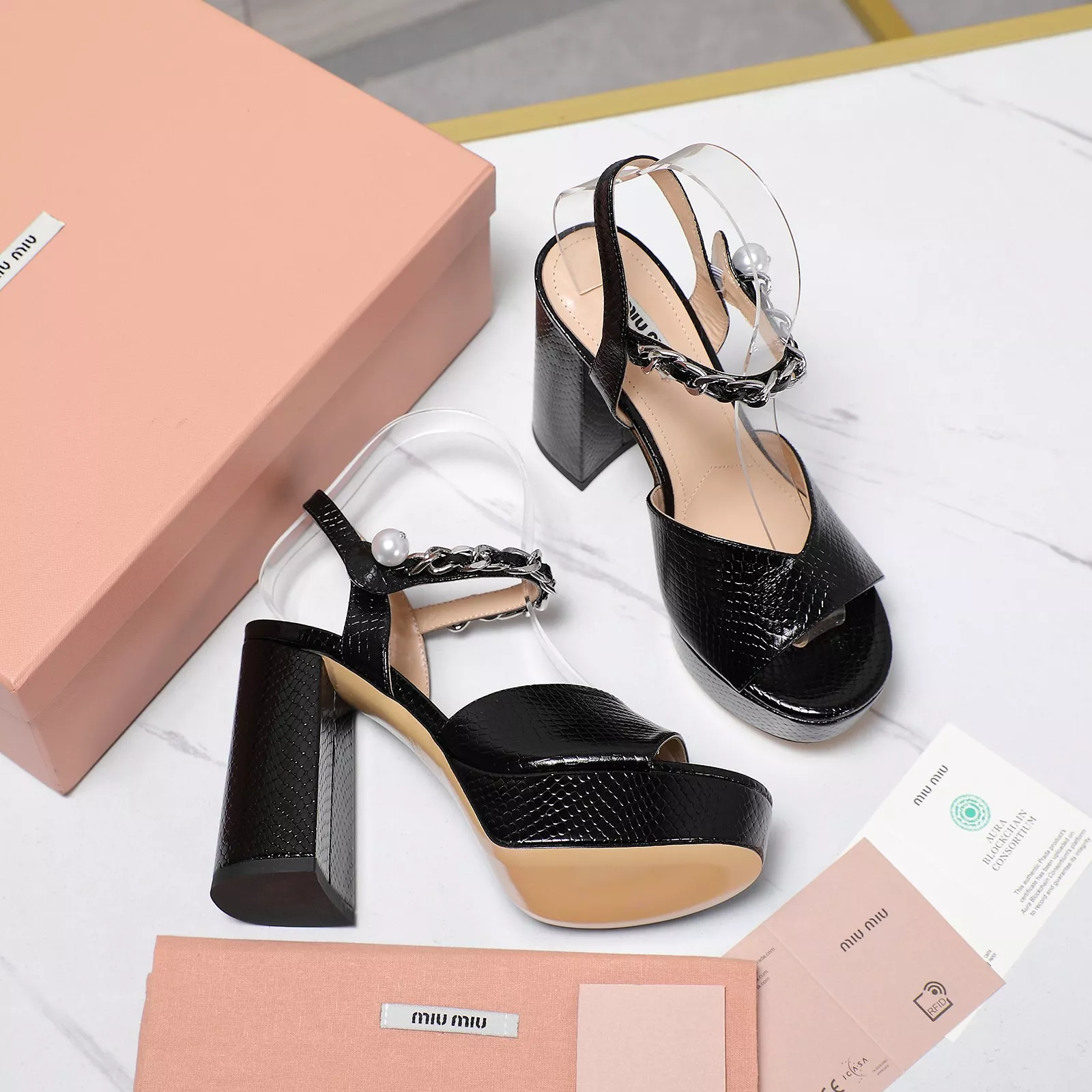 Durable 7356 MIU MIU Sandal For Women