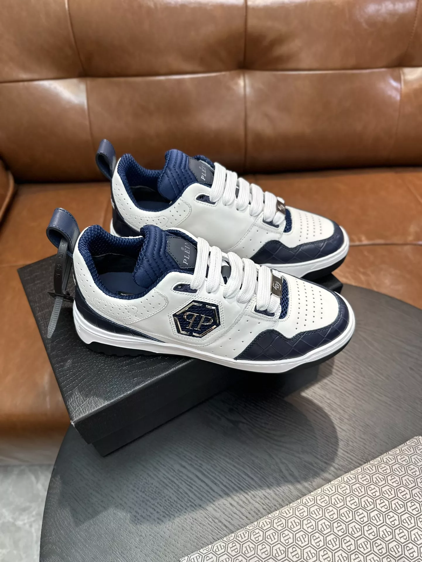 Durable 7372 Philipp Plein PP Casual Shoes For Men