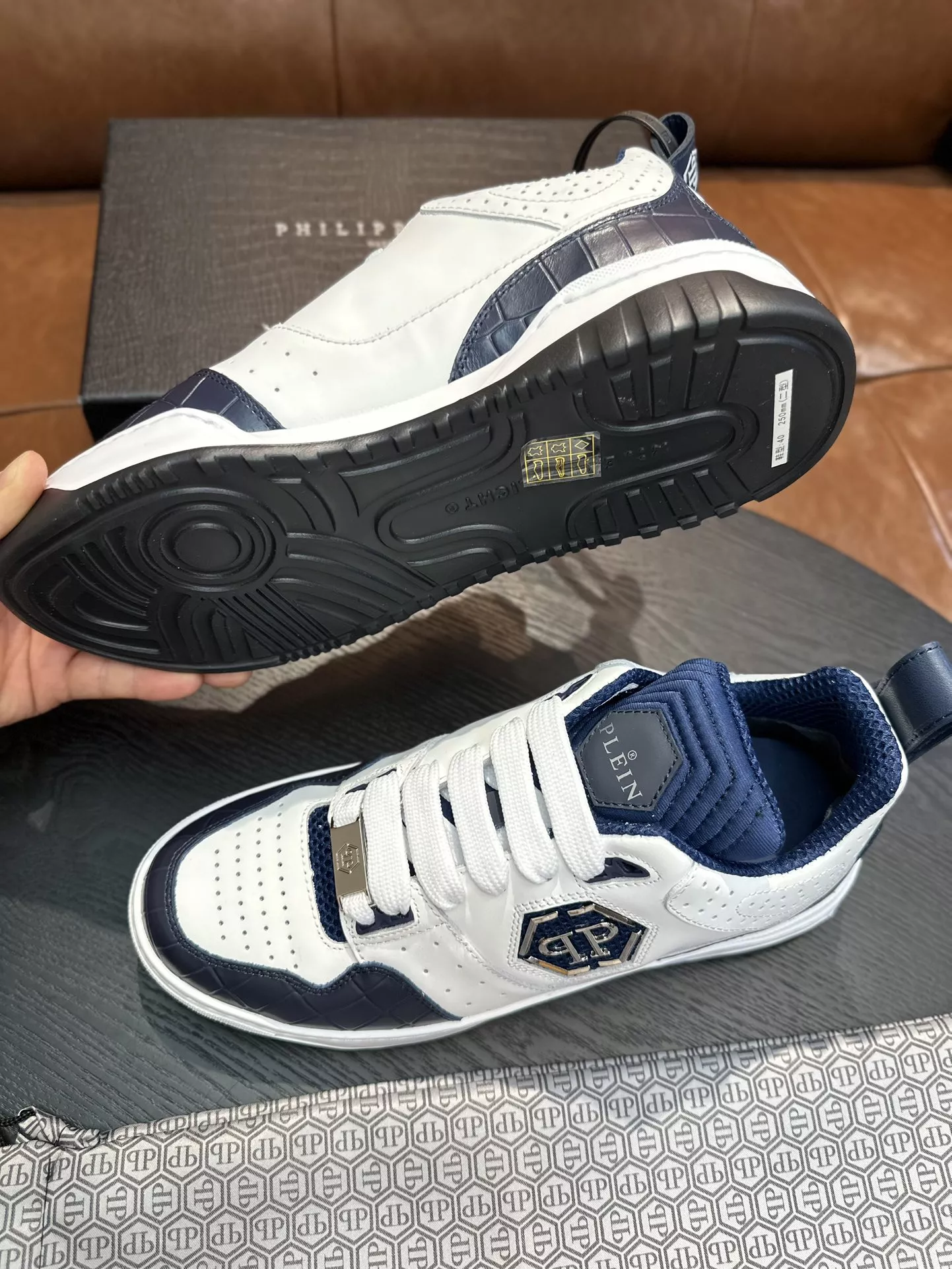 Durable 7372 Philipp Plein PP Casual Shoes For Men