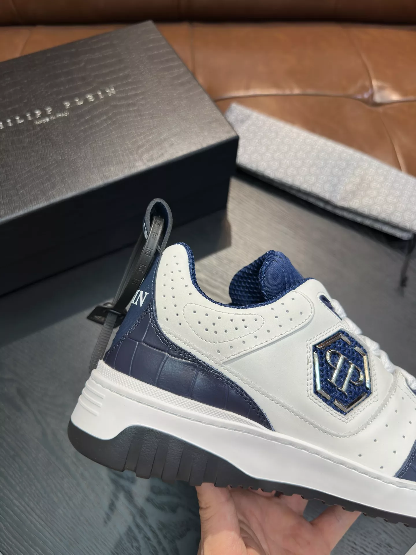 Durable 7372 Philipp Plein PP Casual Shoes For Men