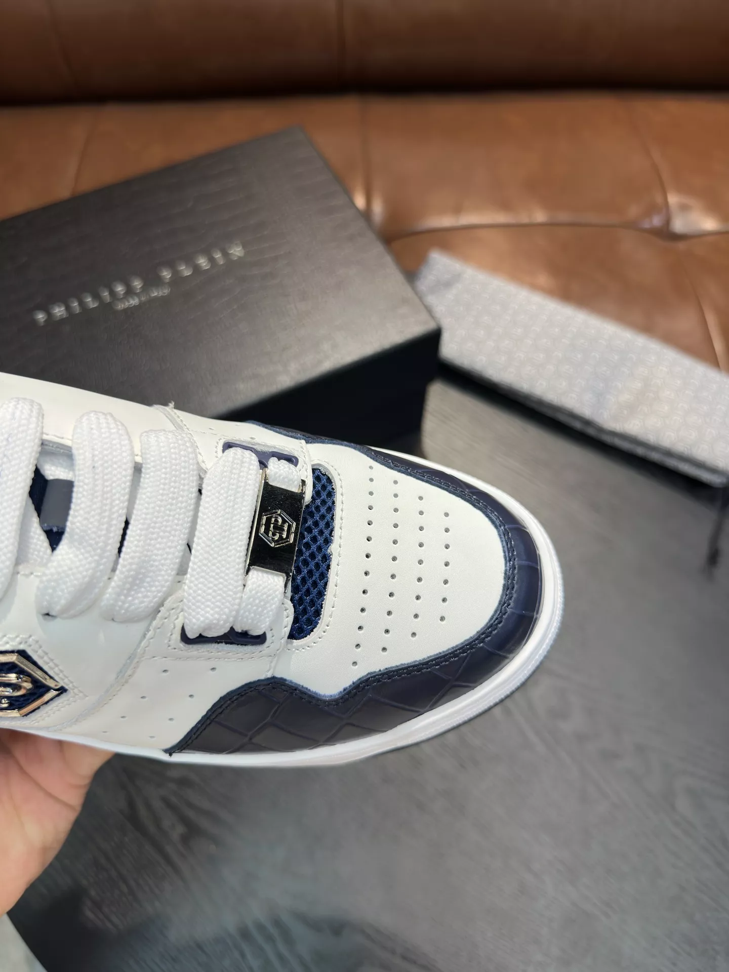 Durable 7372 Philipp Plein PP Casual Shoes For Men