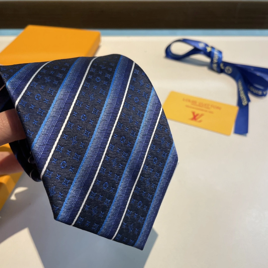 Durable 7535 Louis Vuitton LV Necktie For Men