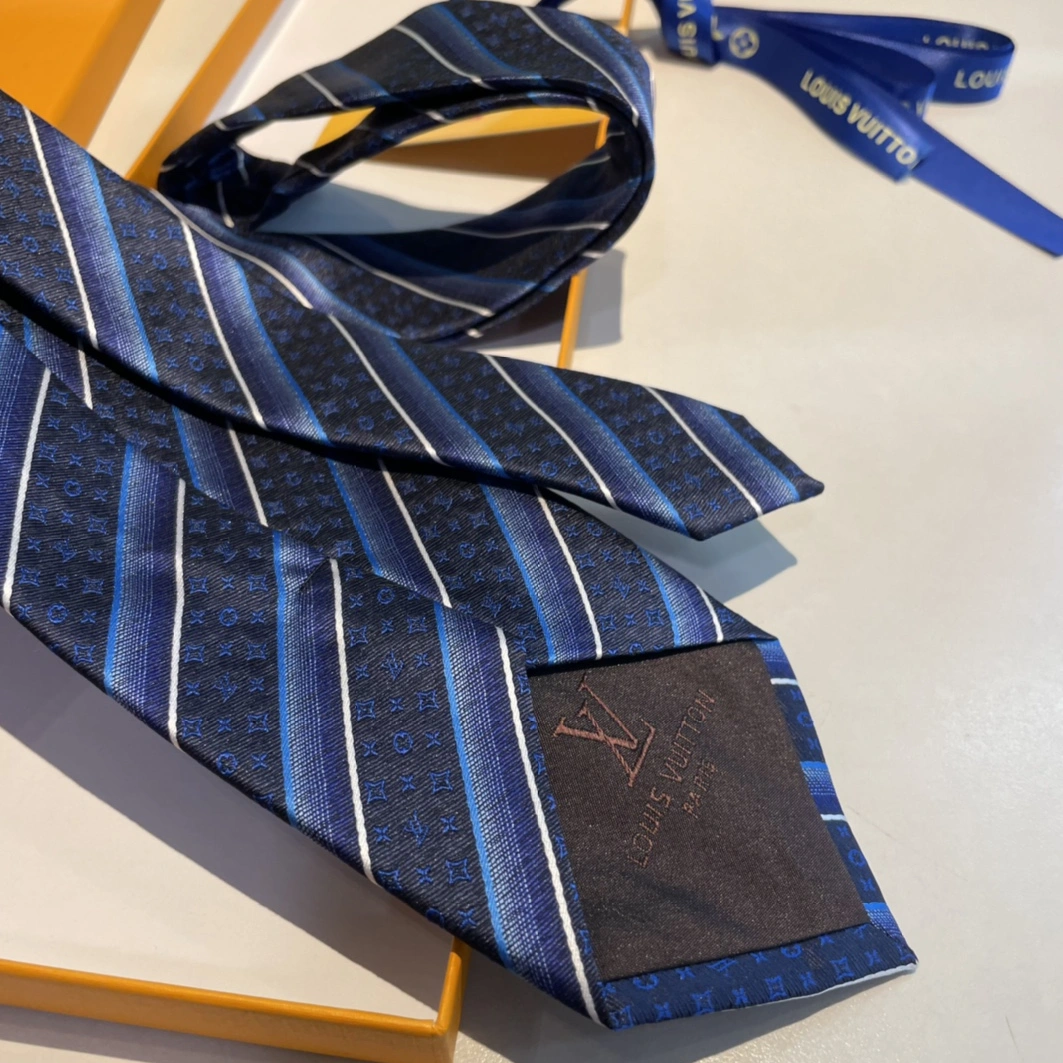 Durable 7535 Louis Vuitton LV Necktie For Men