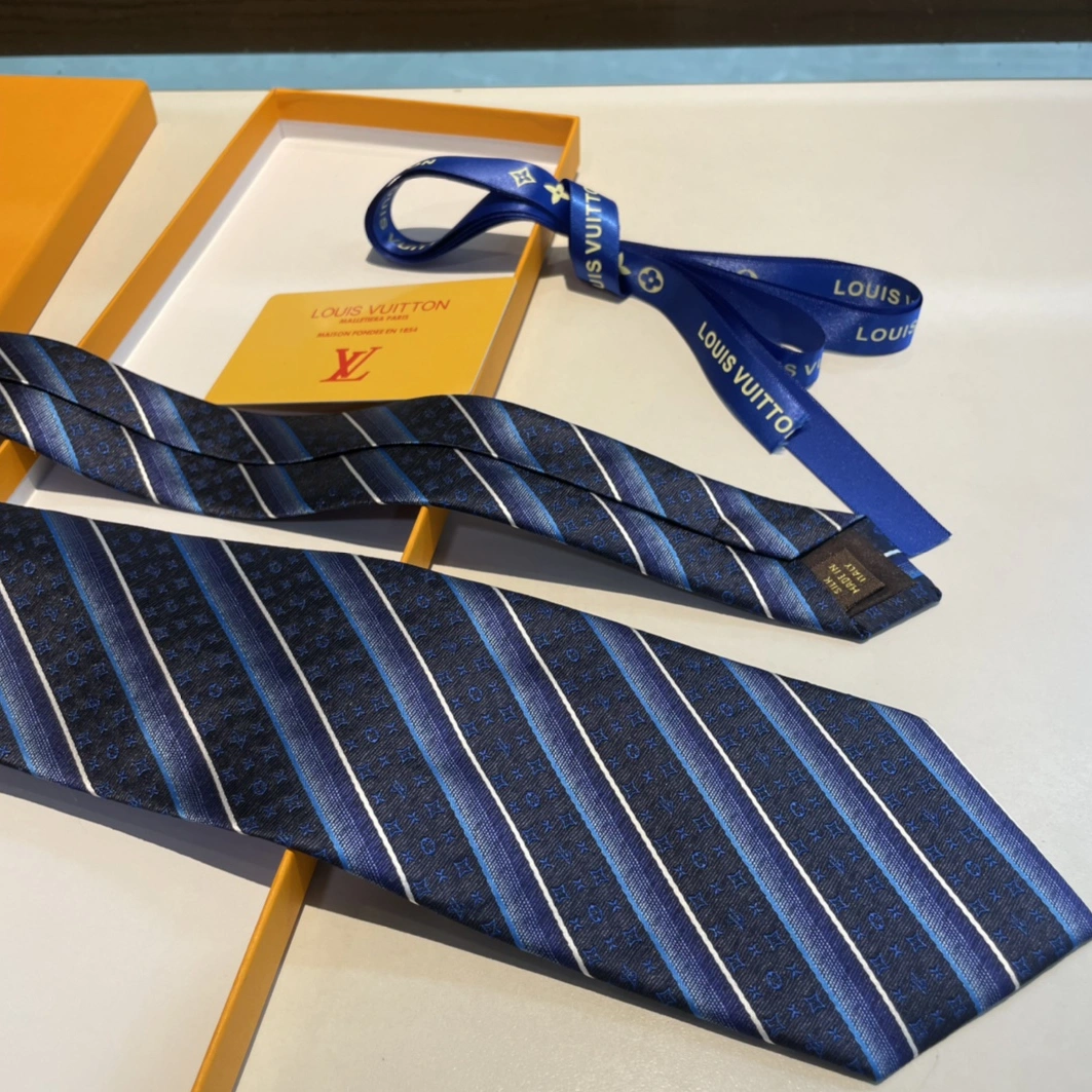 Durable 7535 Louis Vuitton LV Necktie For Men
