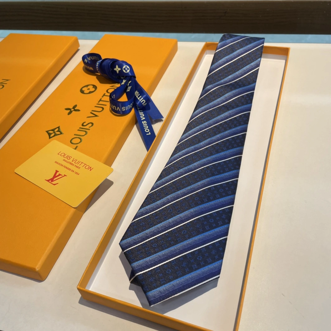 Durable 7535 Louis Vuitton LV Necktie For Men