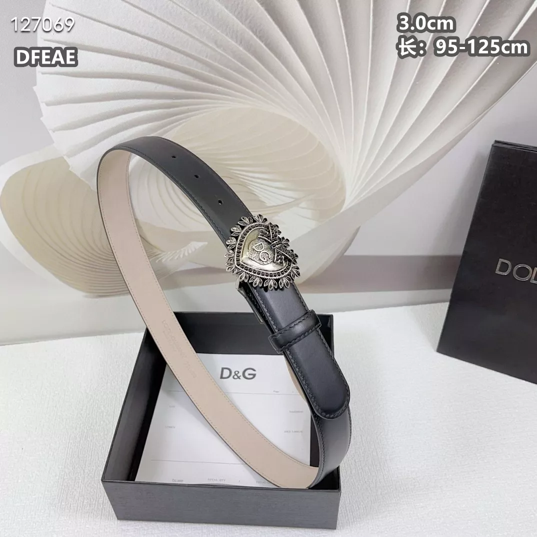 Durable 755 Dolce & Gabbana D&G AAA Quality Belts For Unisex