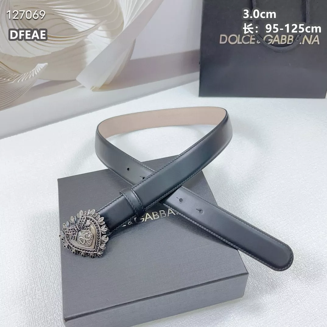 Durable 755 Dolce & Gabbana D&G AAA Quality Belts For Unisex