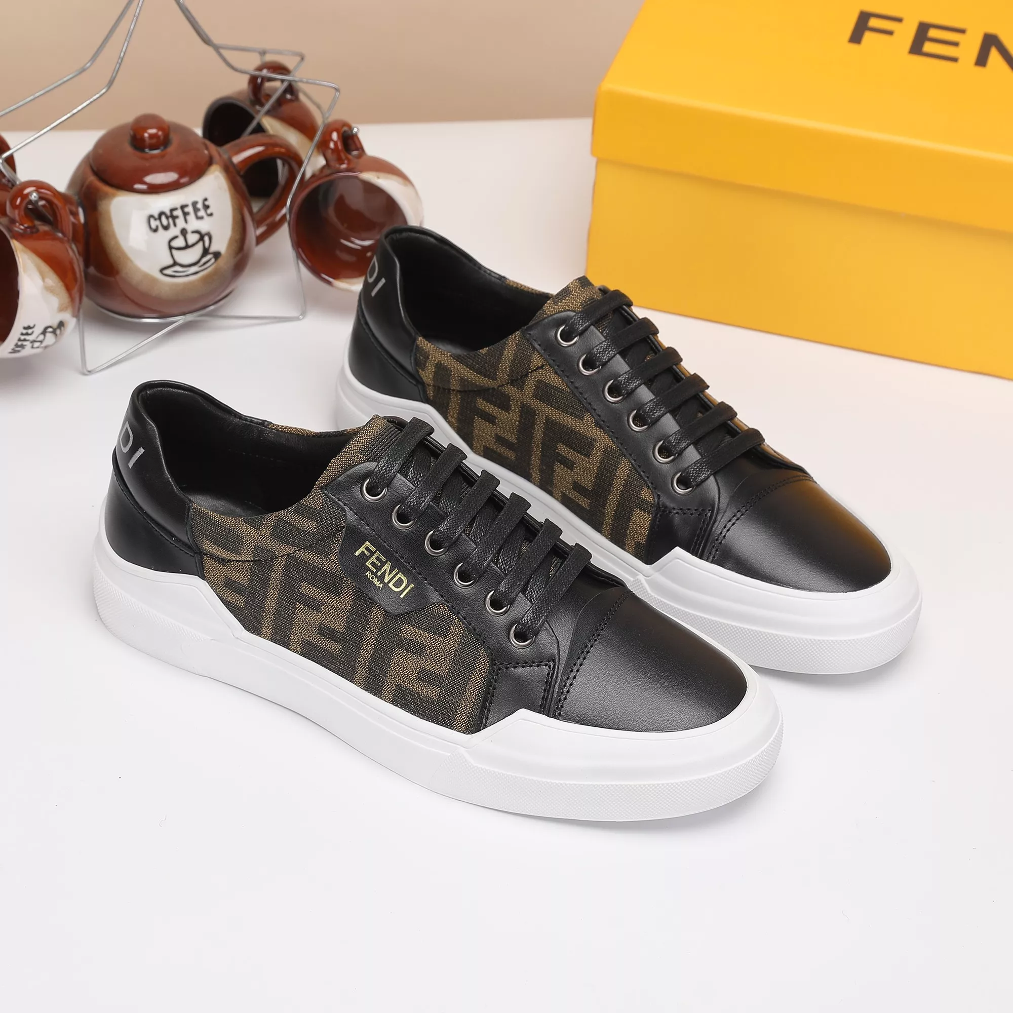 Durable 757 Fendi Casual Shoes For Men