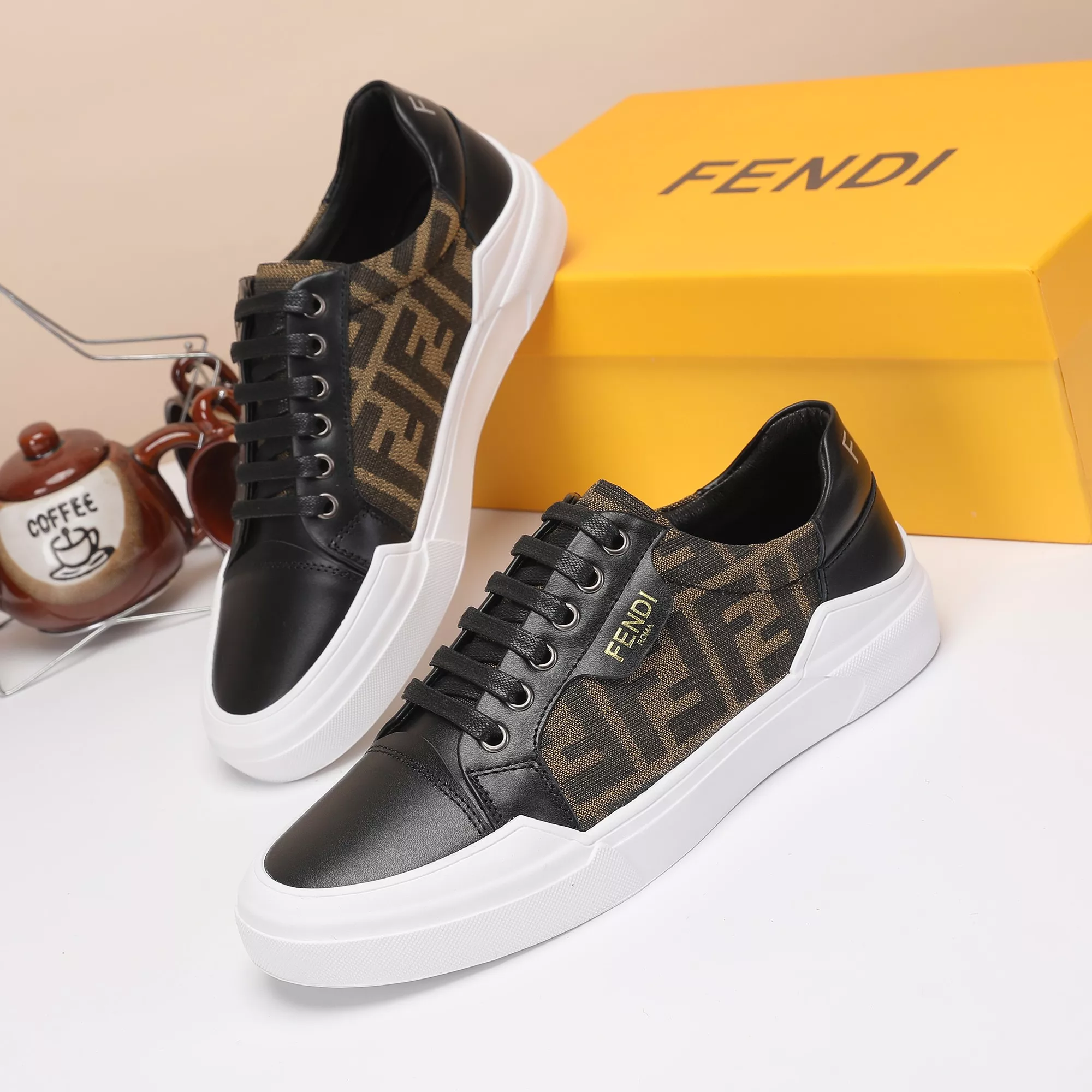 Durable 757 Fendi Casual Shoes For Men
