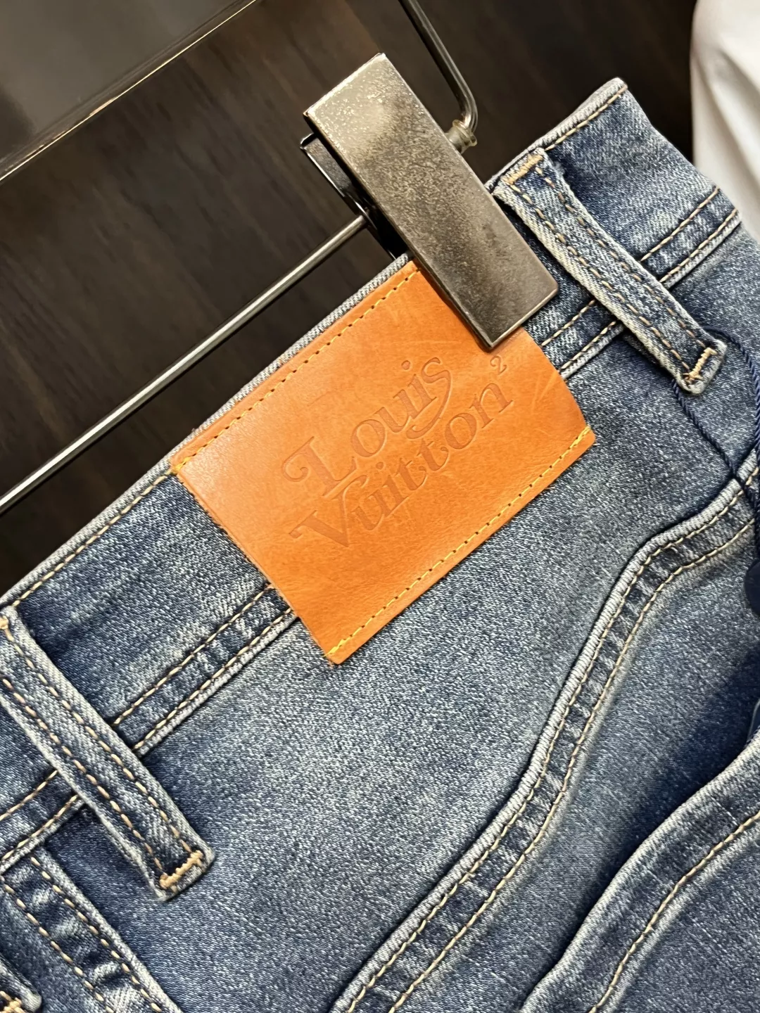 Durable 7640 Louis Vuitton LV Jeans For Men