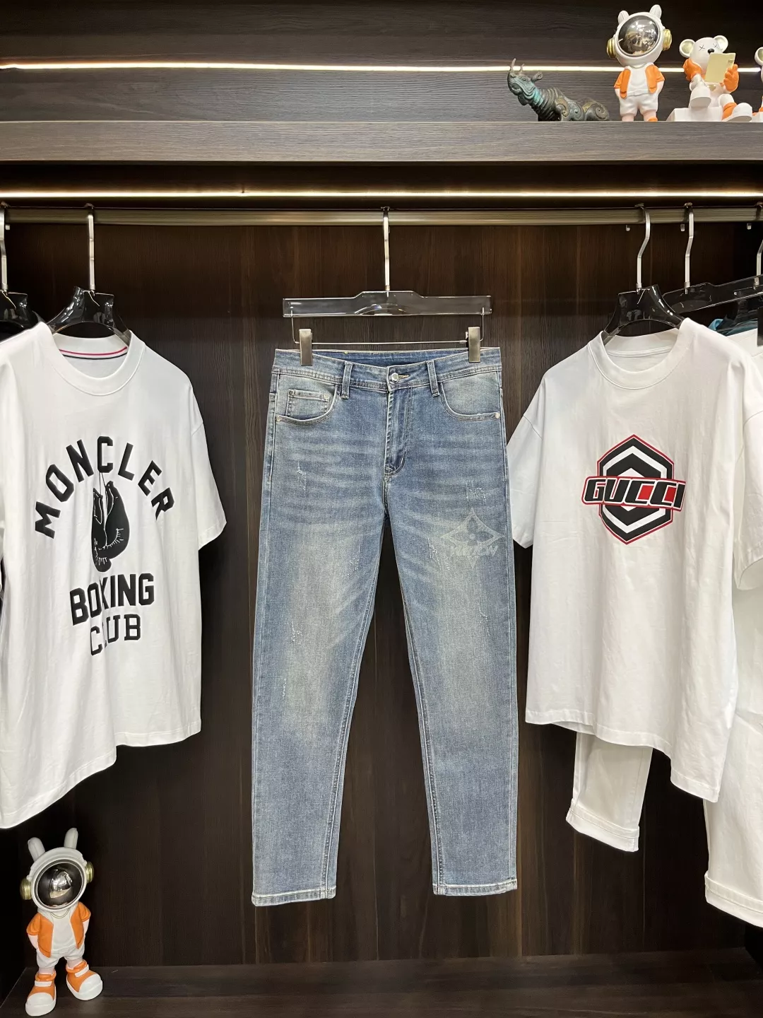 Durable 7640 Louis Vuitton LV Jeans For Men