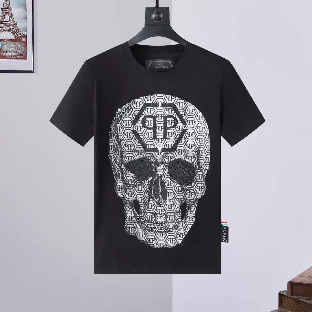 Durable 7658 Philipp Plein PP T-Shirts Short Sleeved For Men