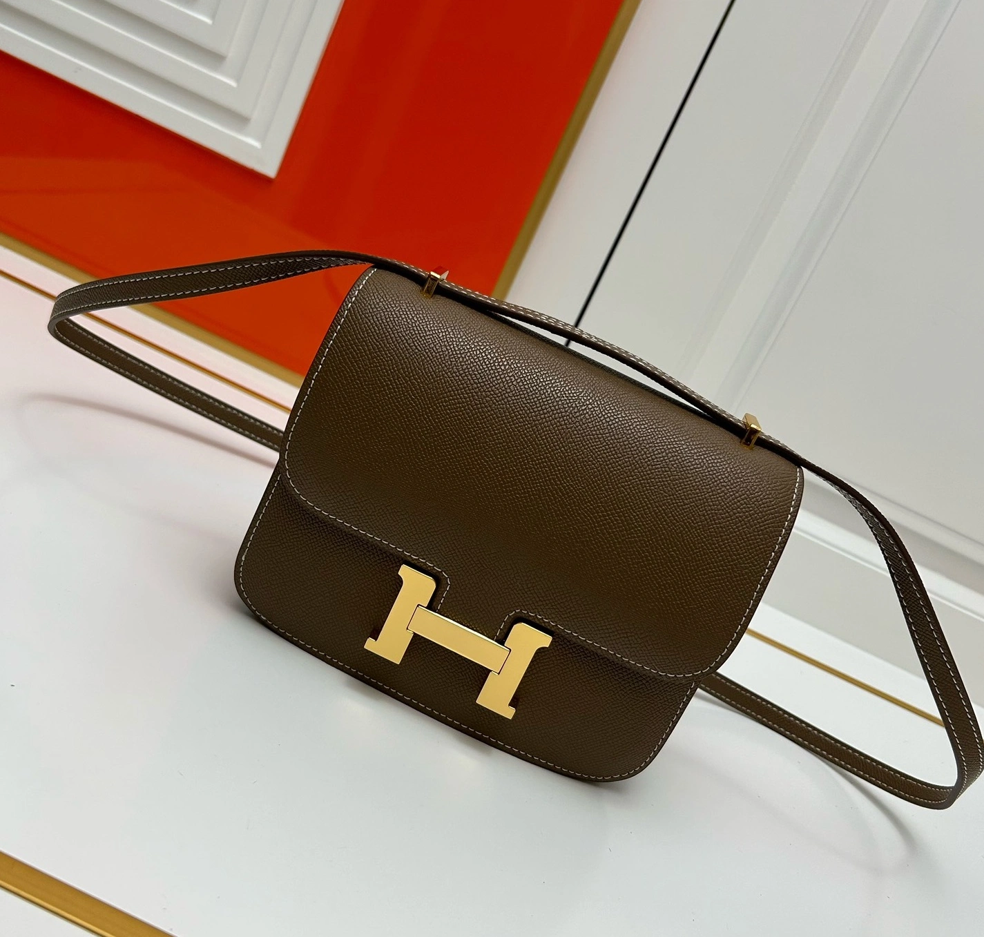 Durable 7728 Hermes AAA Quality Messenger Bags For Women