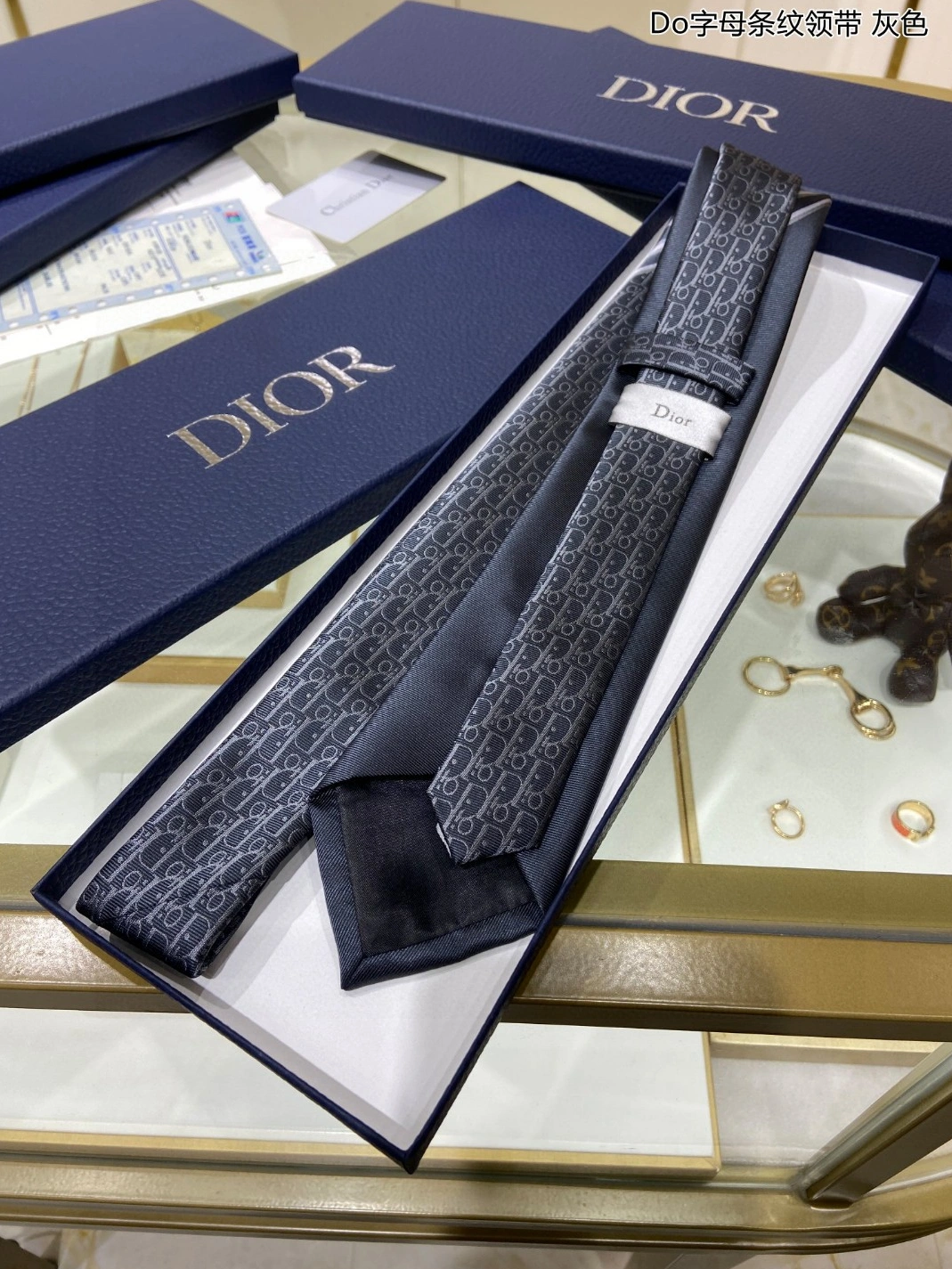 Durable 7763 Christian Dior Necktie For Men