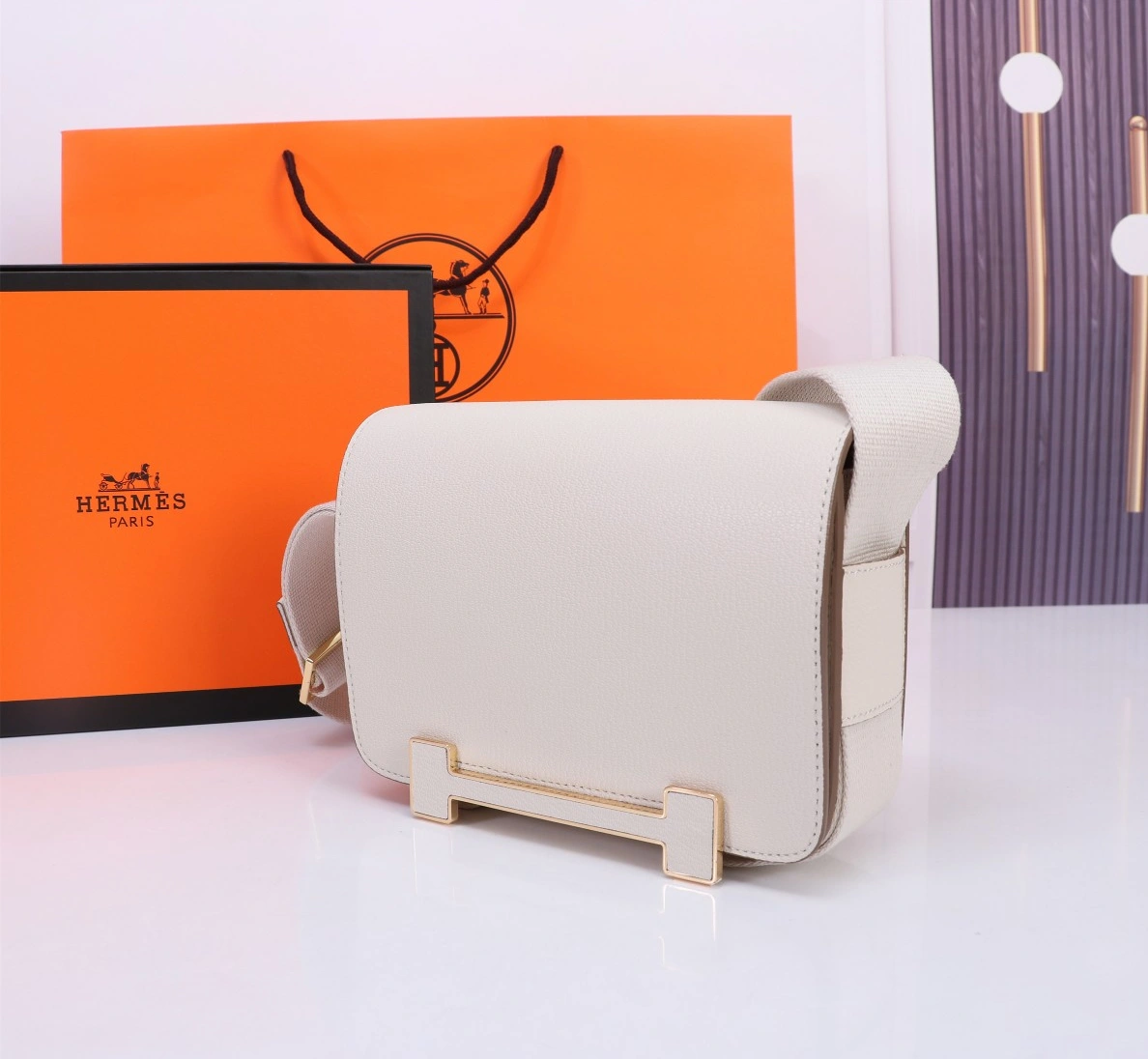 Durable 7781 Hermes AAA Quality Messenger Bags For Women