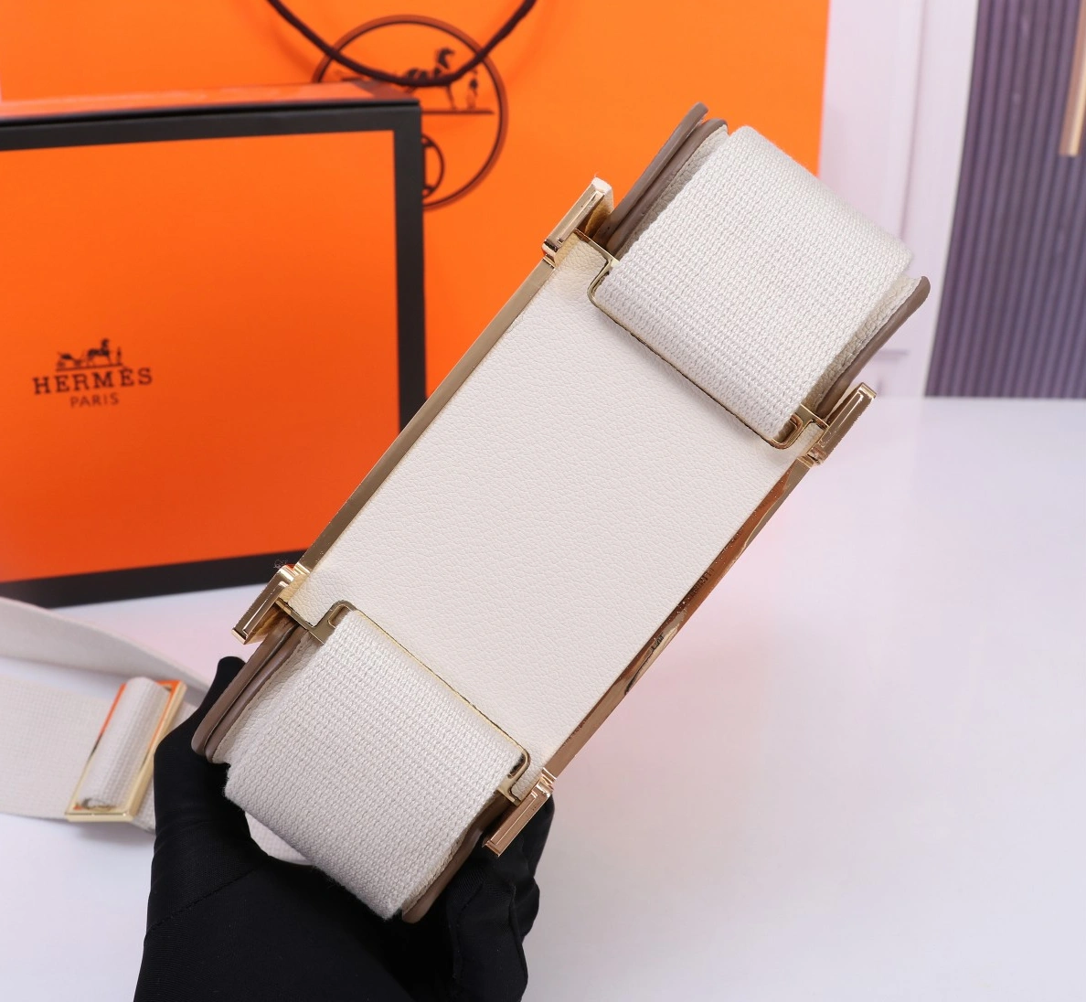 Durable 7781 Hermes AAA Quality Messenger Bags For Women