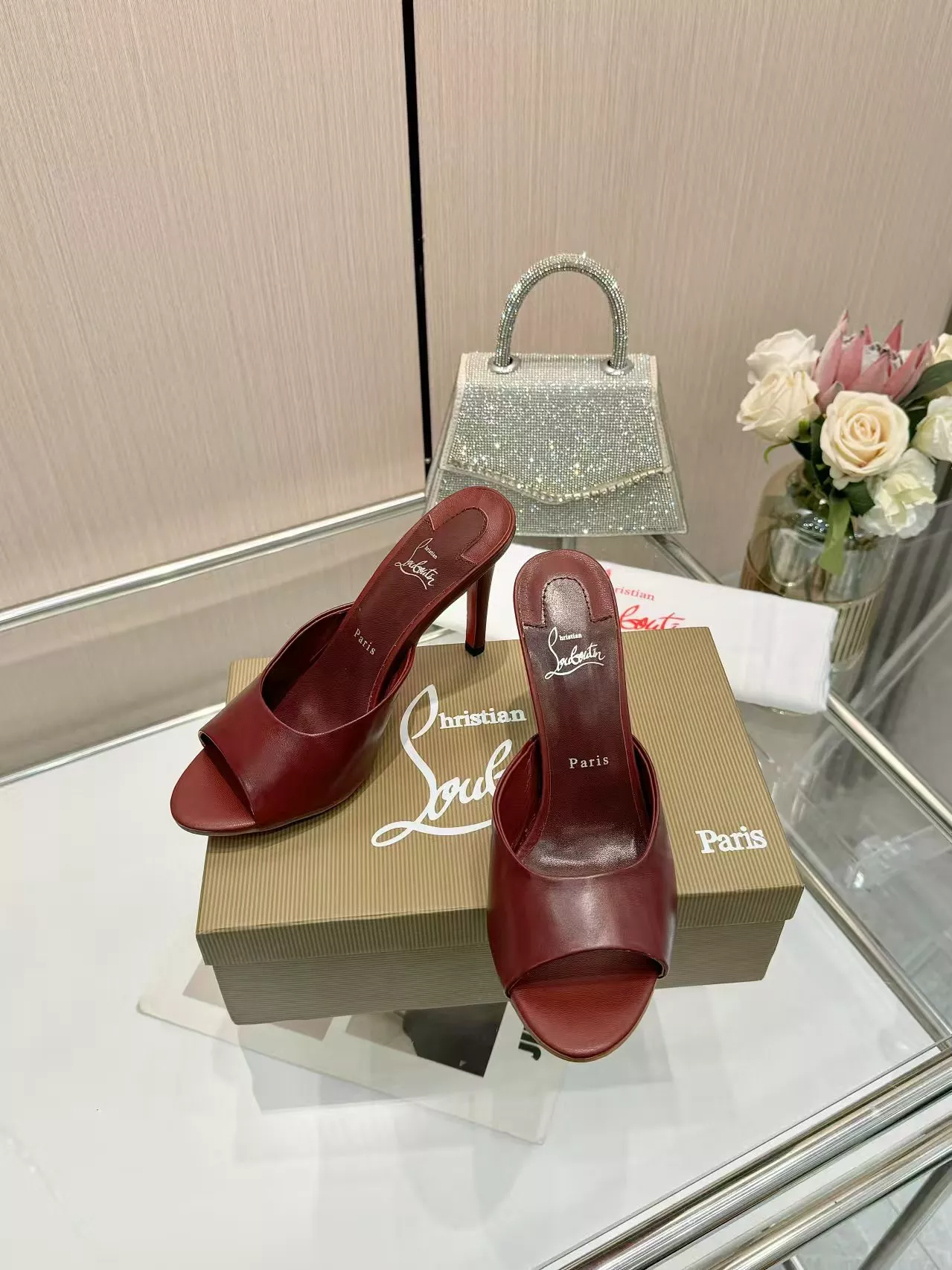 Durable 7840 Christian Louboutin CL Slippers For Women